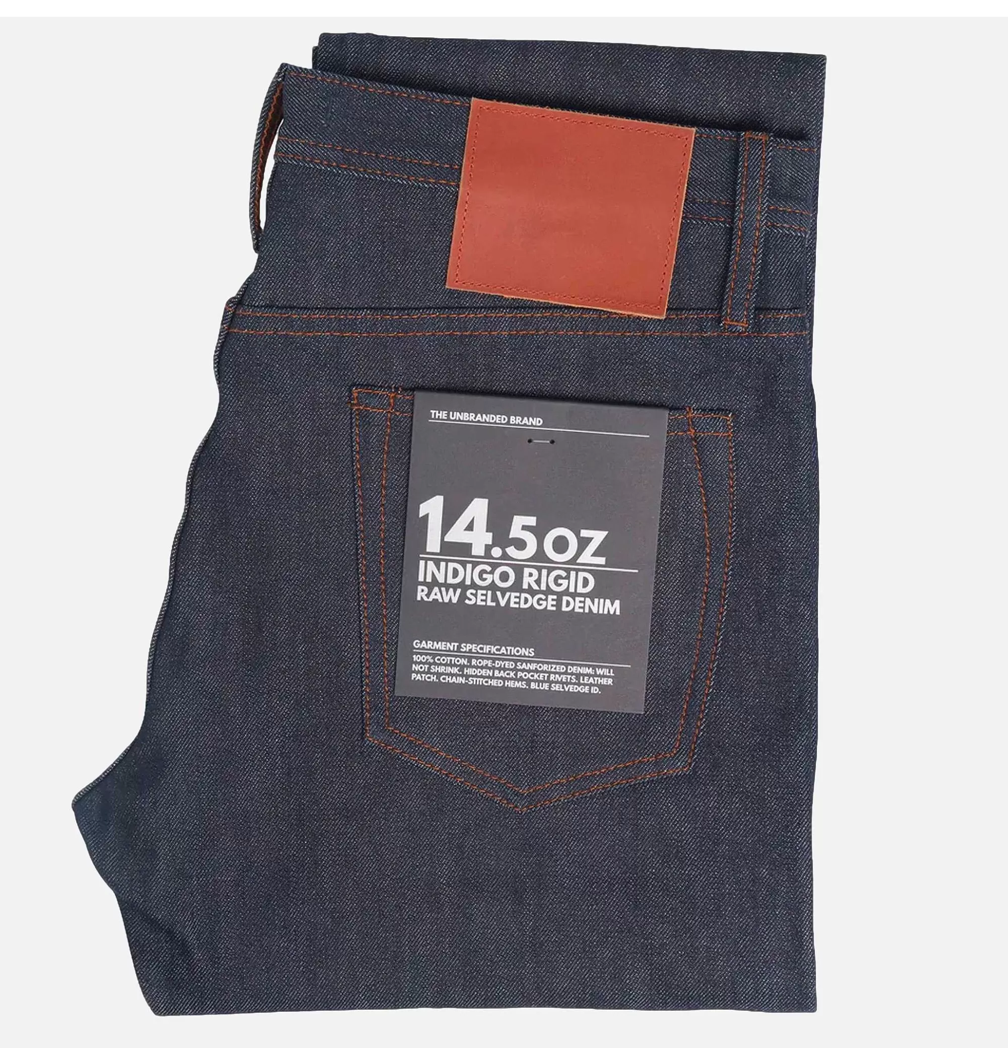 UNBRANDED BRAND 201 Tapered 14,5 Oz Indigo^ Jeans