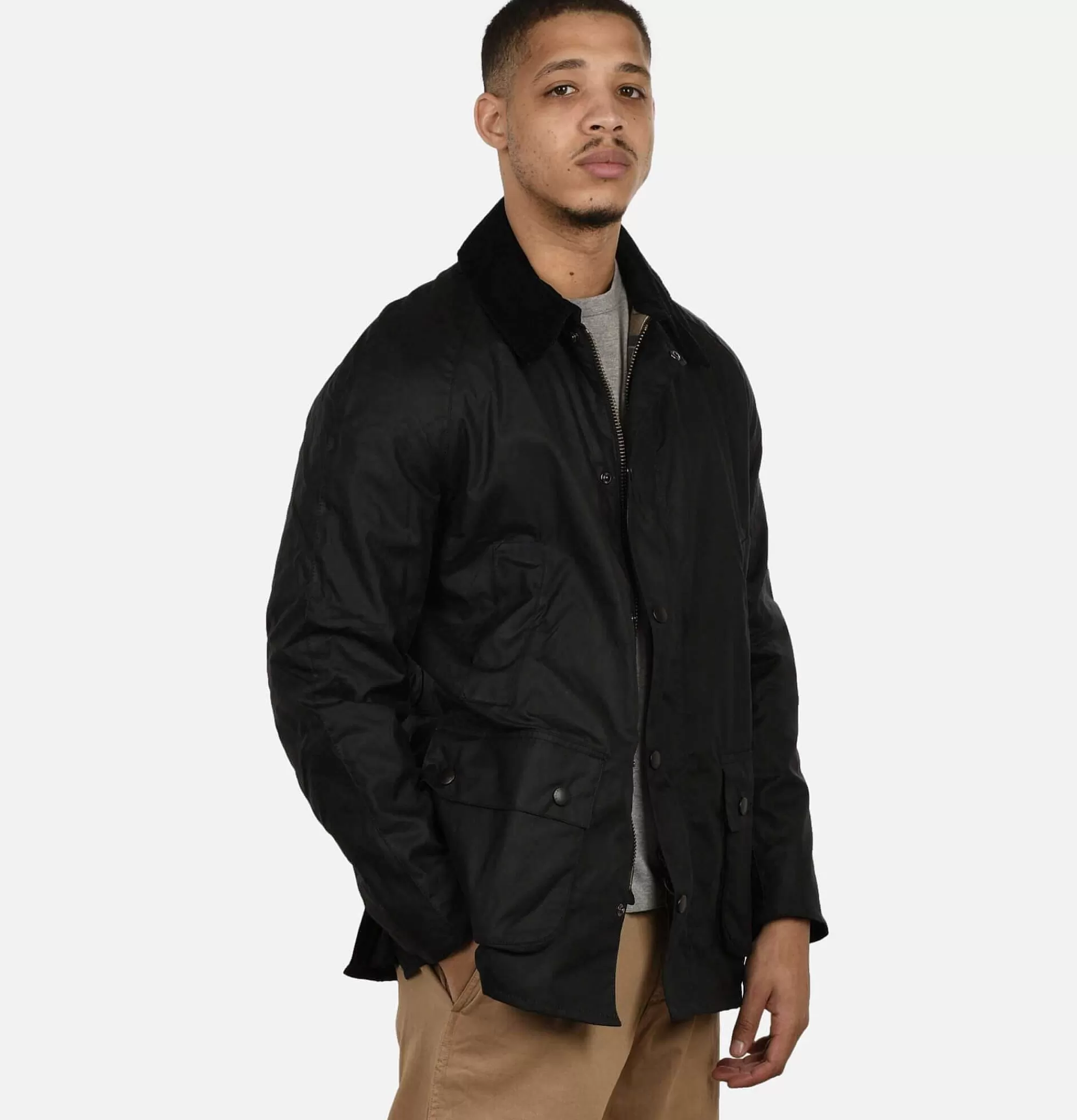 BARBOUR Ashby Jacket Marine^ Blousons & Manteaux