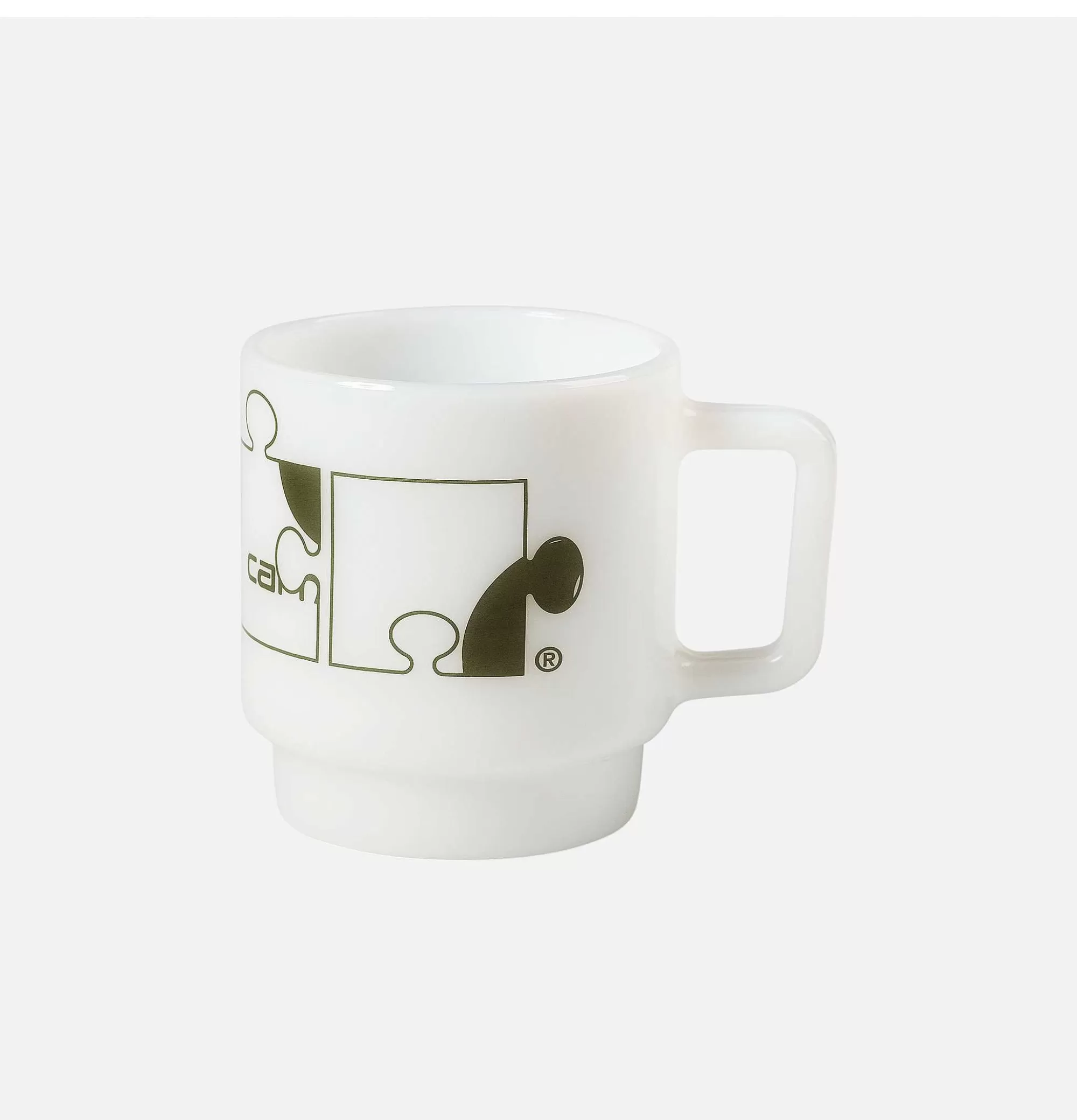 CARHARTT WIP Assemble Glass Mug White Plant^ Maison