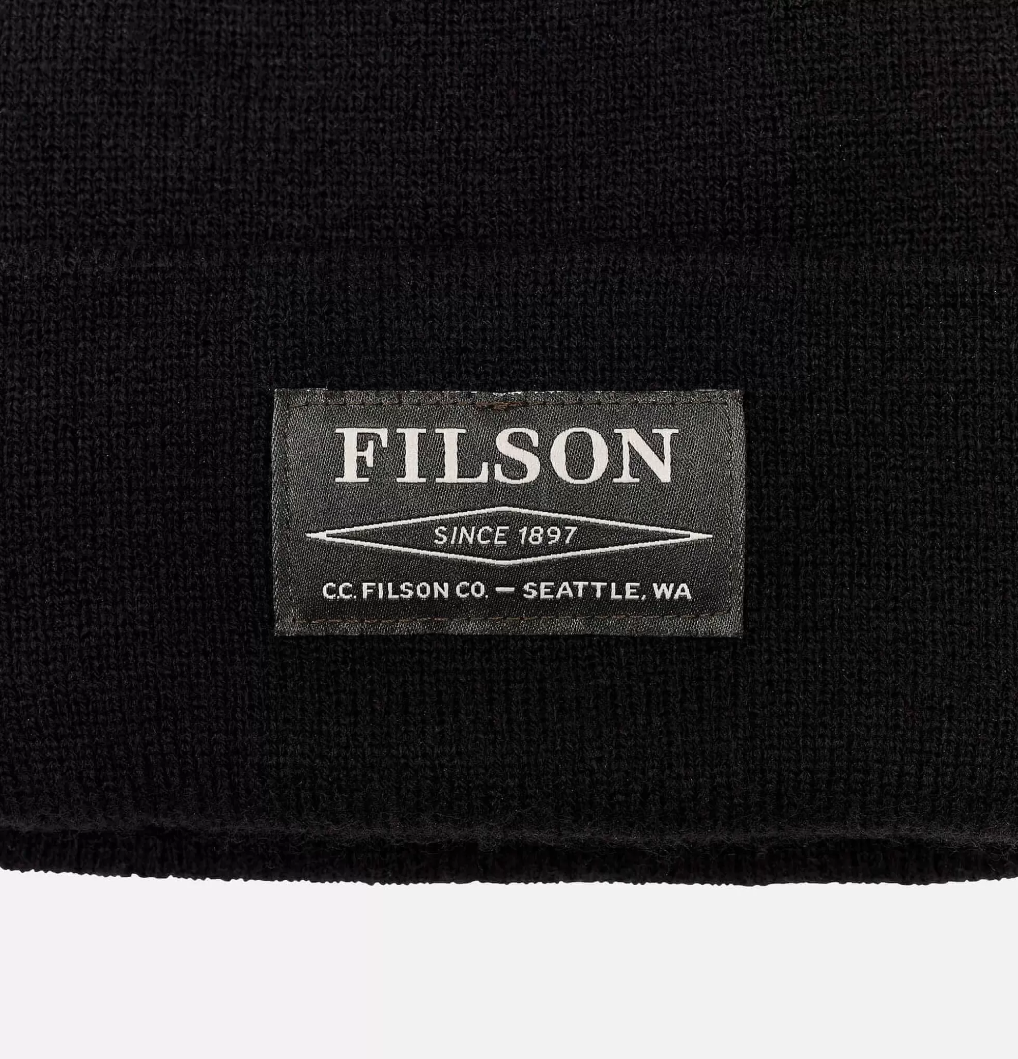 FILSON Ballard Watch Cap Black^ Gants • Bonnets • Echarpes