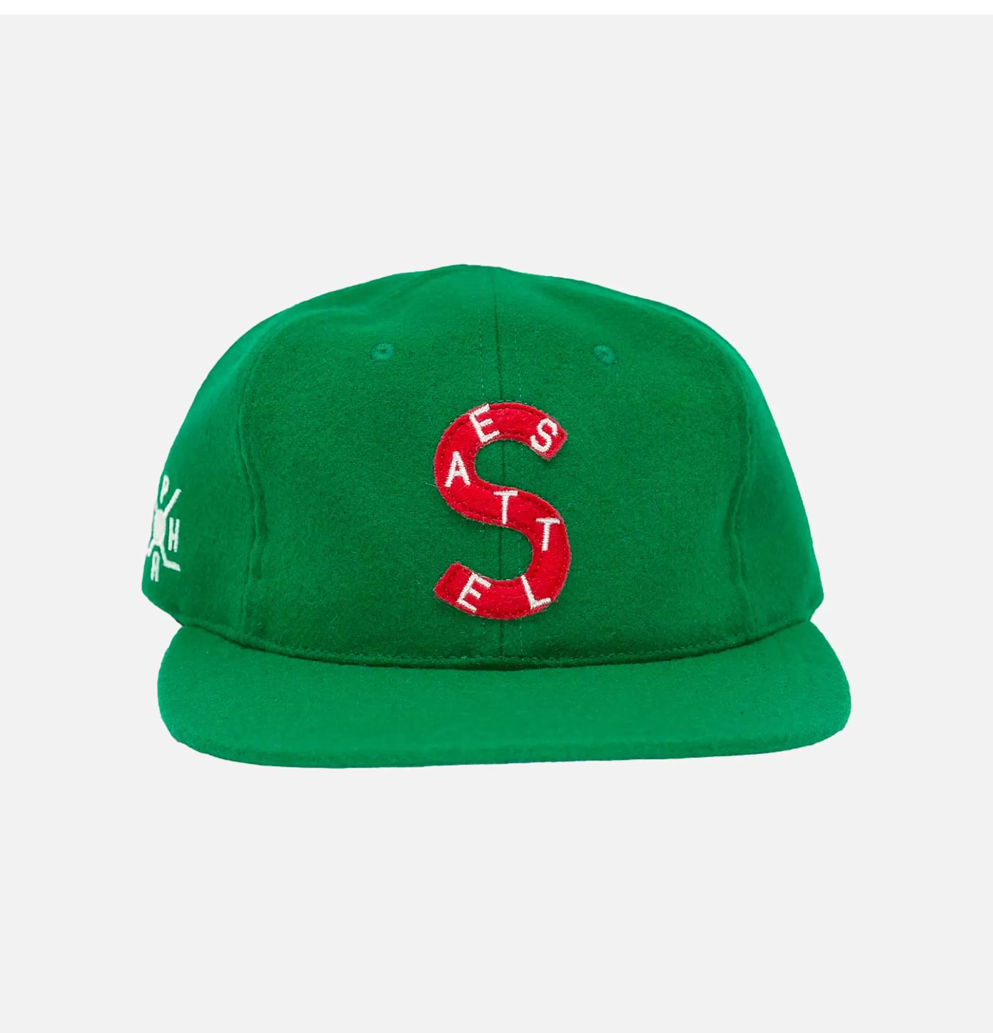 EBBETS FIELD FLANNELS Ballcap Seattle 1917 Green^ Chapeaux & Casquettes