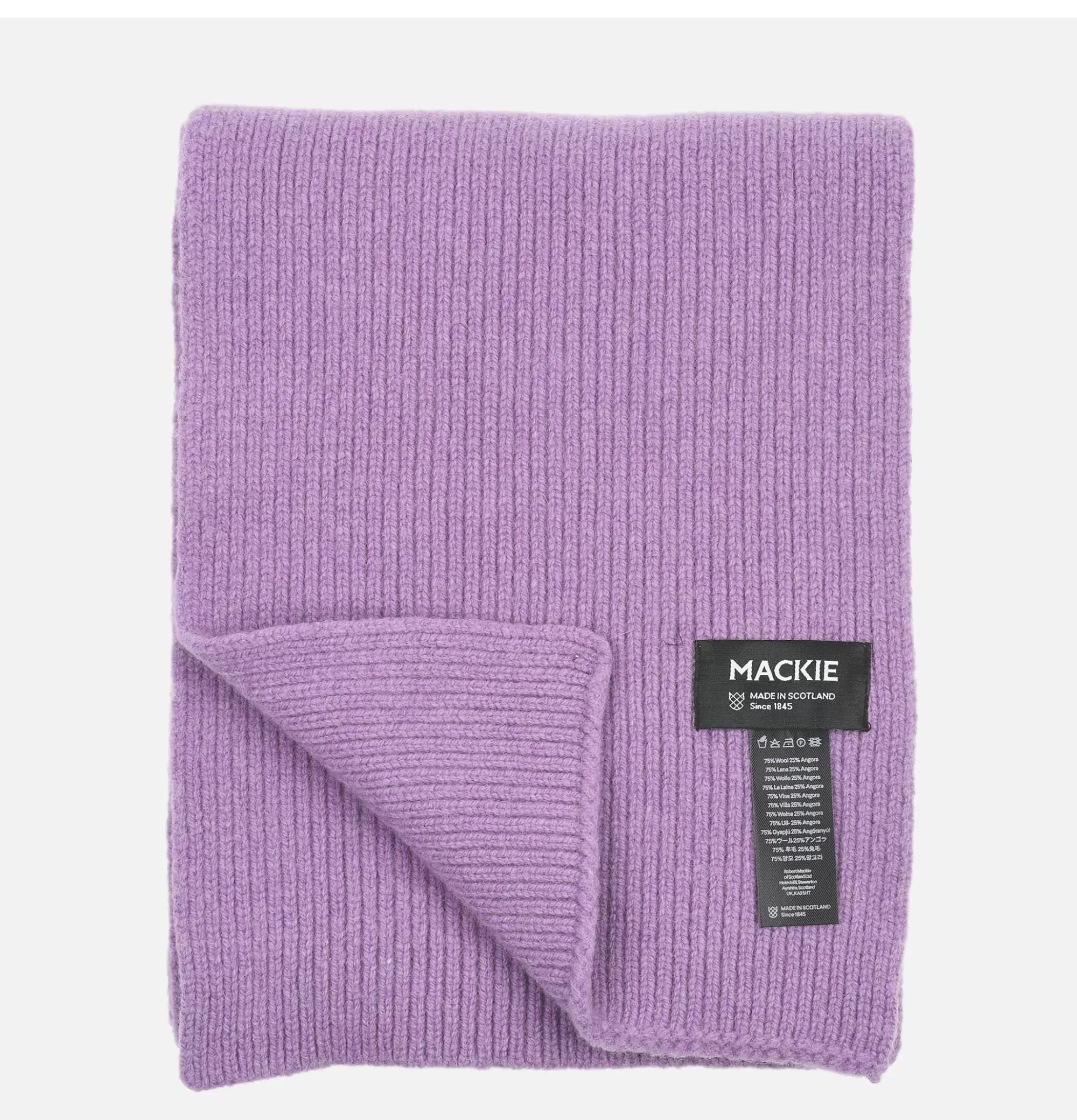 ROBERT MACKIE Barra Geelongora Scarf Lilac^Homme Gants • Bonnets • Echarpes