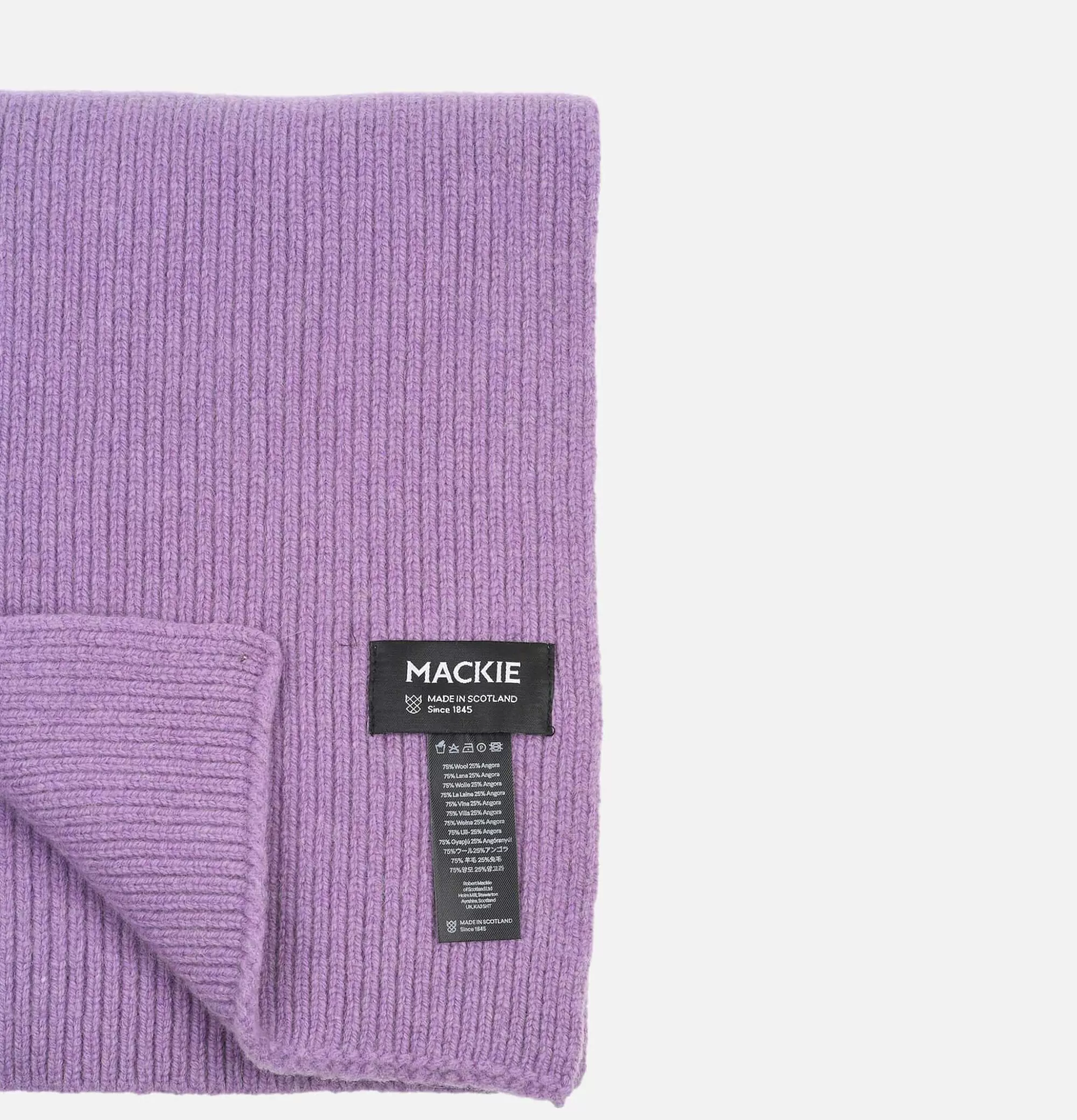 ROBERT MACKIE Barra Geelongora Scarf Lilac^Homme Gants • Bonnets • Echarpes