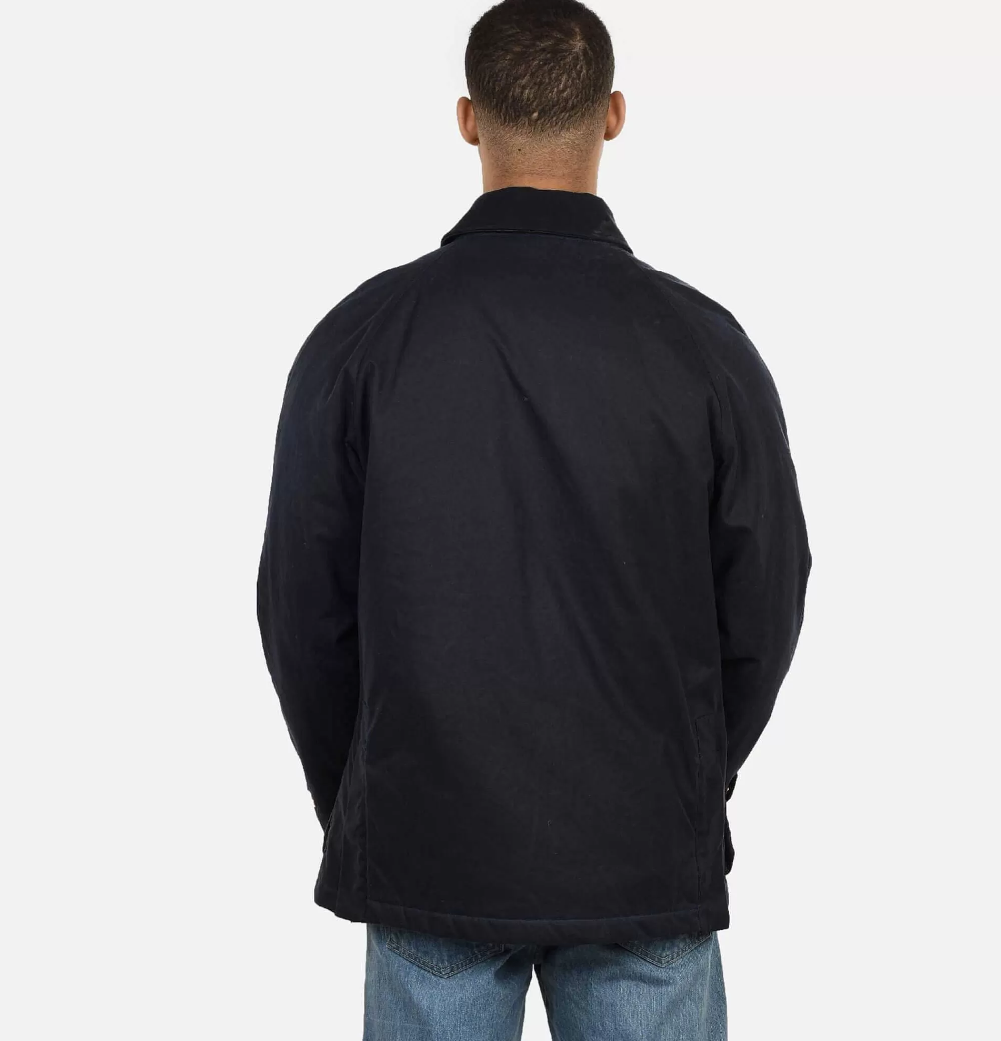 MANIFATTURA CECCARELLI Blouson Caban Wax Navy^ Blousons & Manteaux