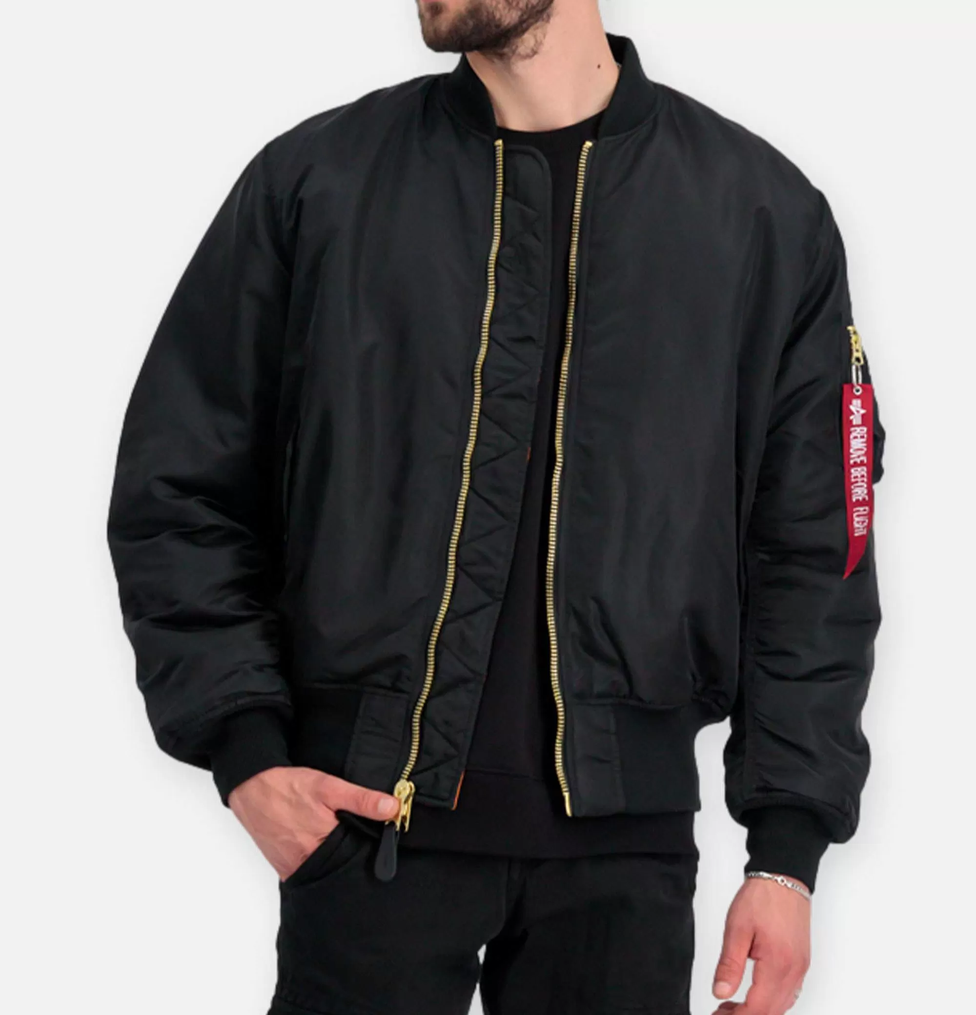 ALPHA INDUSTRIES Blouson Ma-1 Og Black^ Blousons & Manteaux