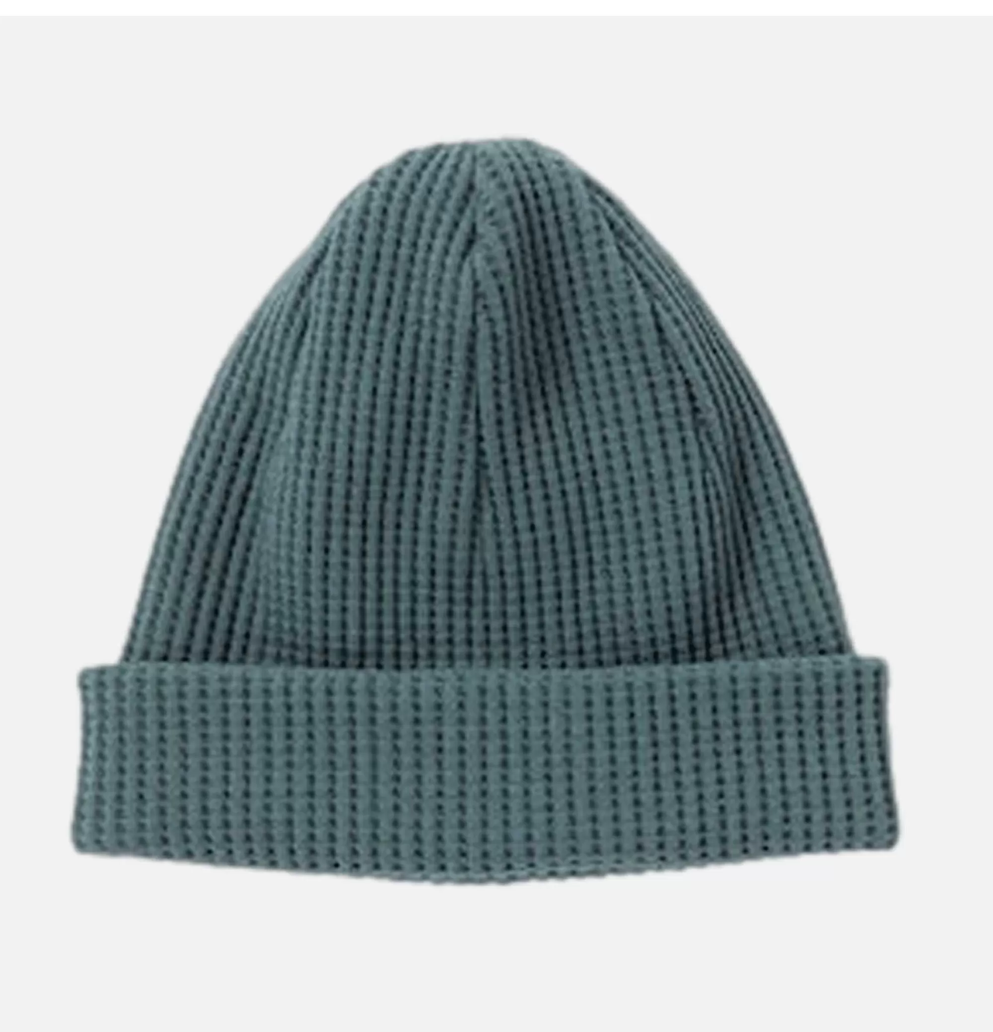 JACKMAN Bonnet Waffle Cap Dark Turquoise^ Gants • Bonnets • Echarpes