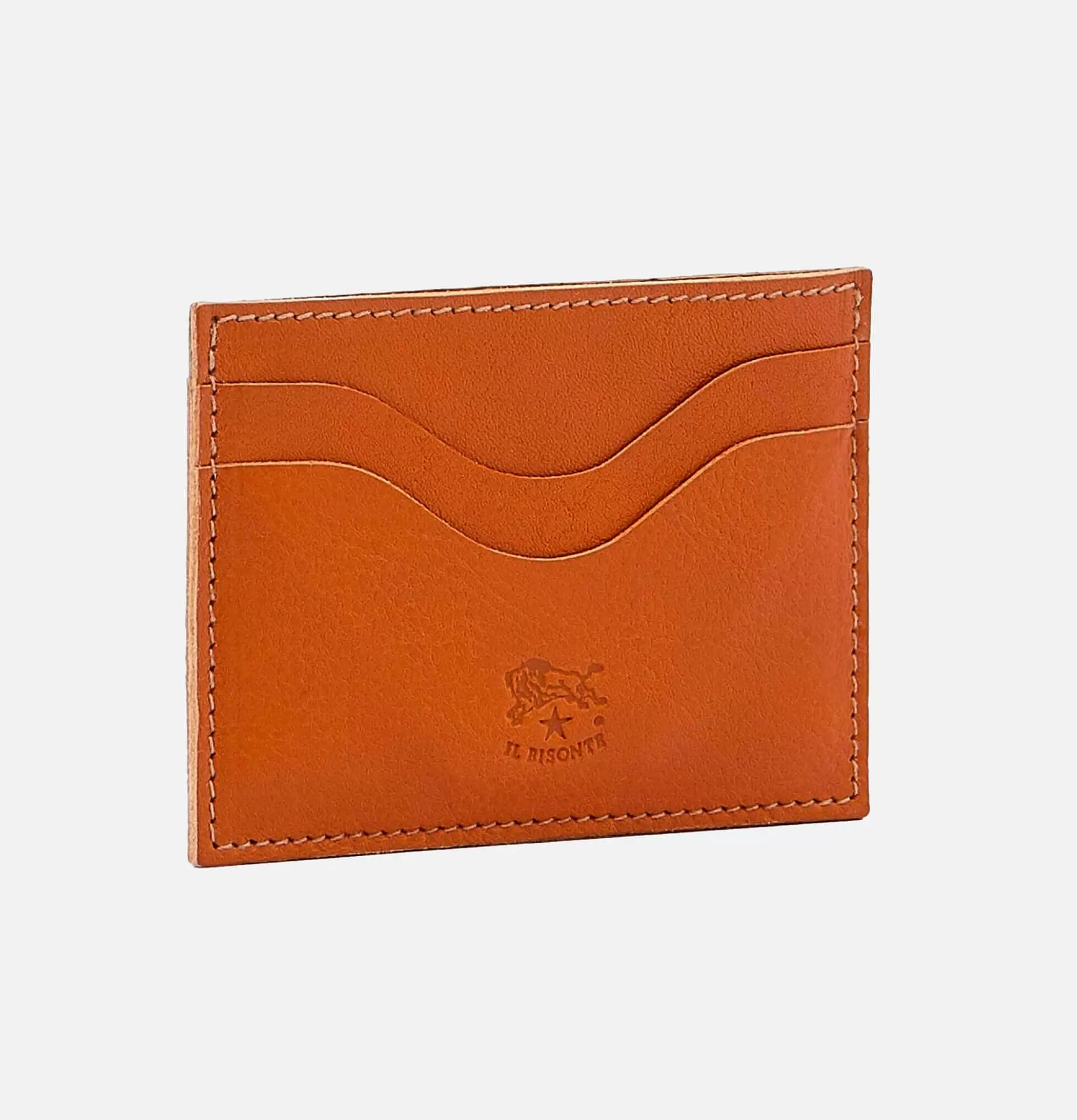 IL BISONTE Card Case Caramel^ Petite Maroquinerie