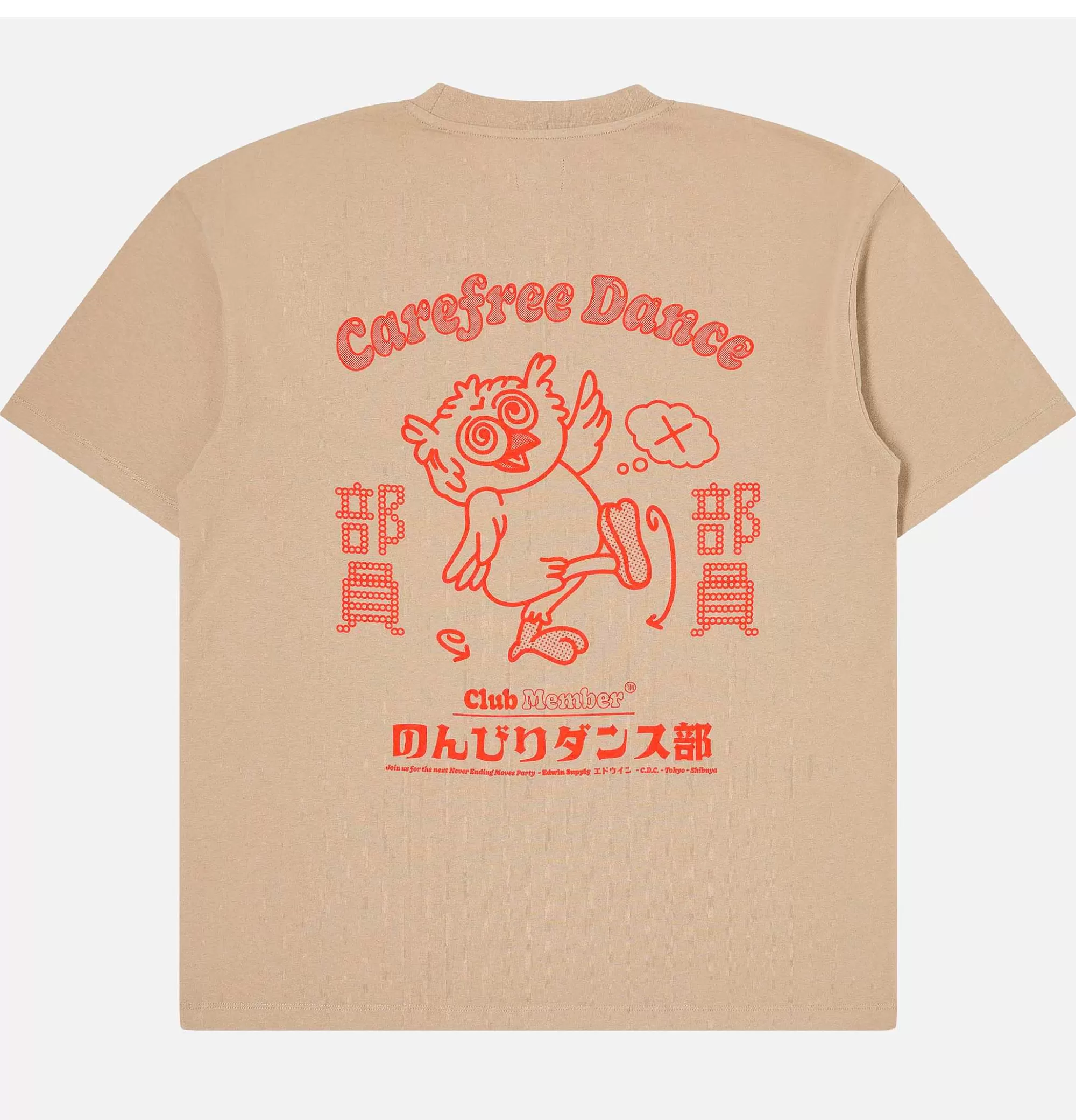 EDWIN Carefree Dance T-Shirt Pepper^ T-Shirts