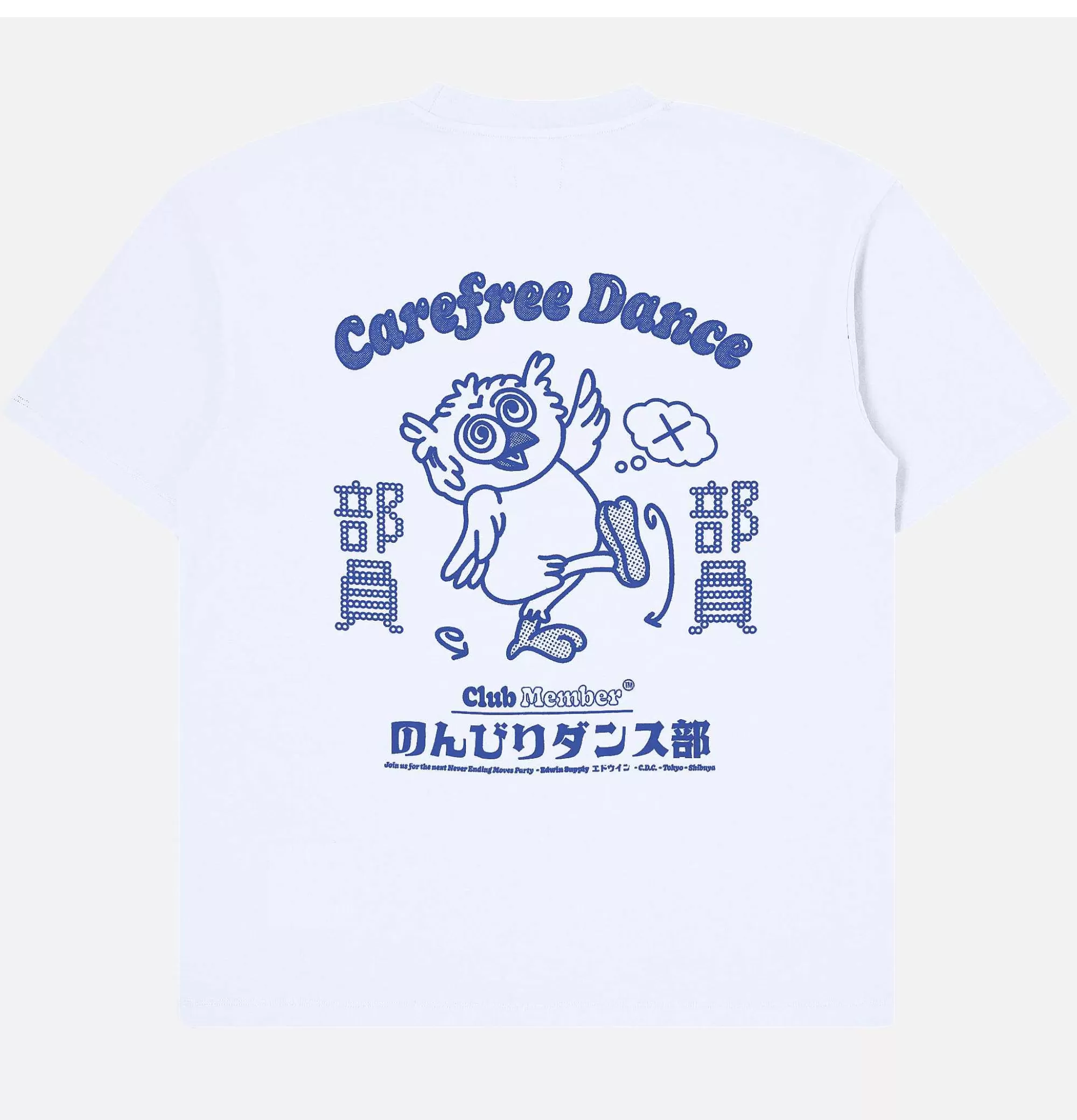 EDWIN Carefree Dance T-Shirt White G^ T-Shirts