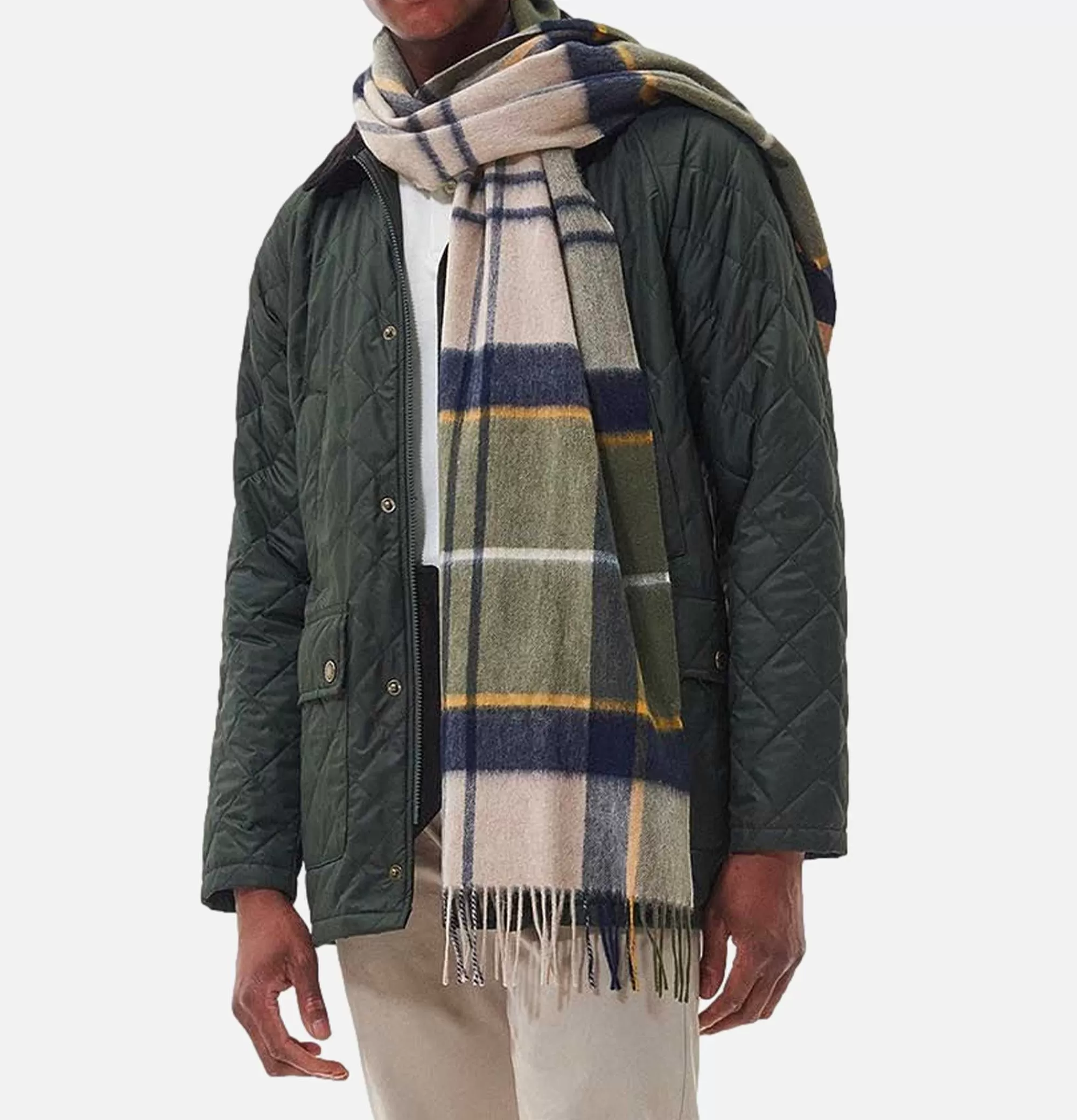 BARBOUR Carrbridge Scarf Tartan Forest^ Gants • Bonnets • Echarpes