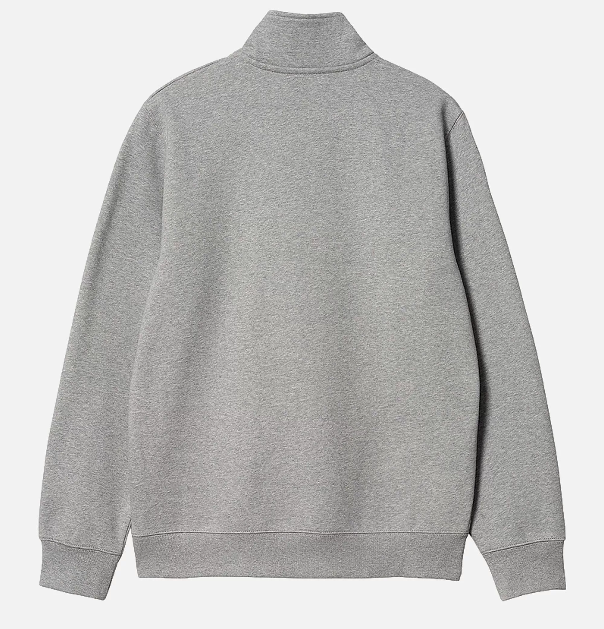 CARHARTT WIP Chase Neck Zip Sweat Grey Heather^ Sweats & Polaires