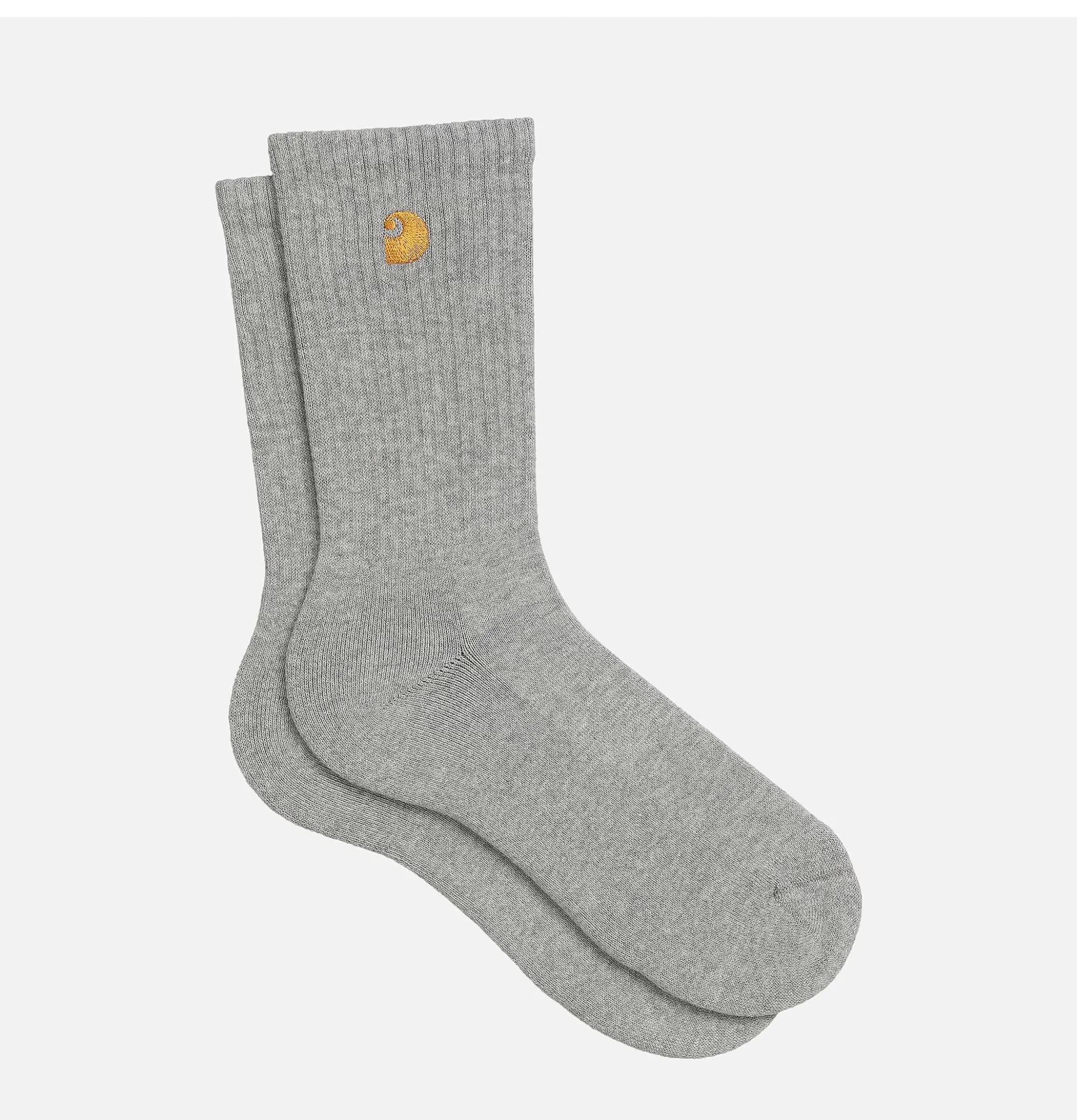 CARHARTT WIP Chase Socks Grey Heather^Homme Chaussettes