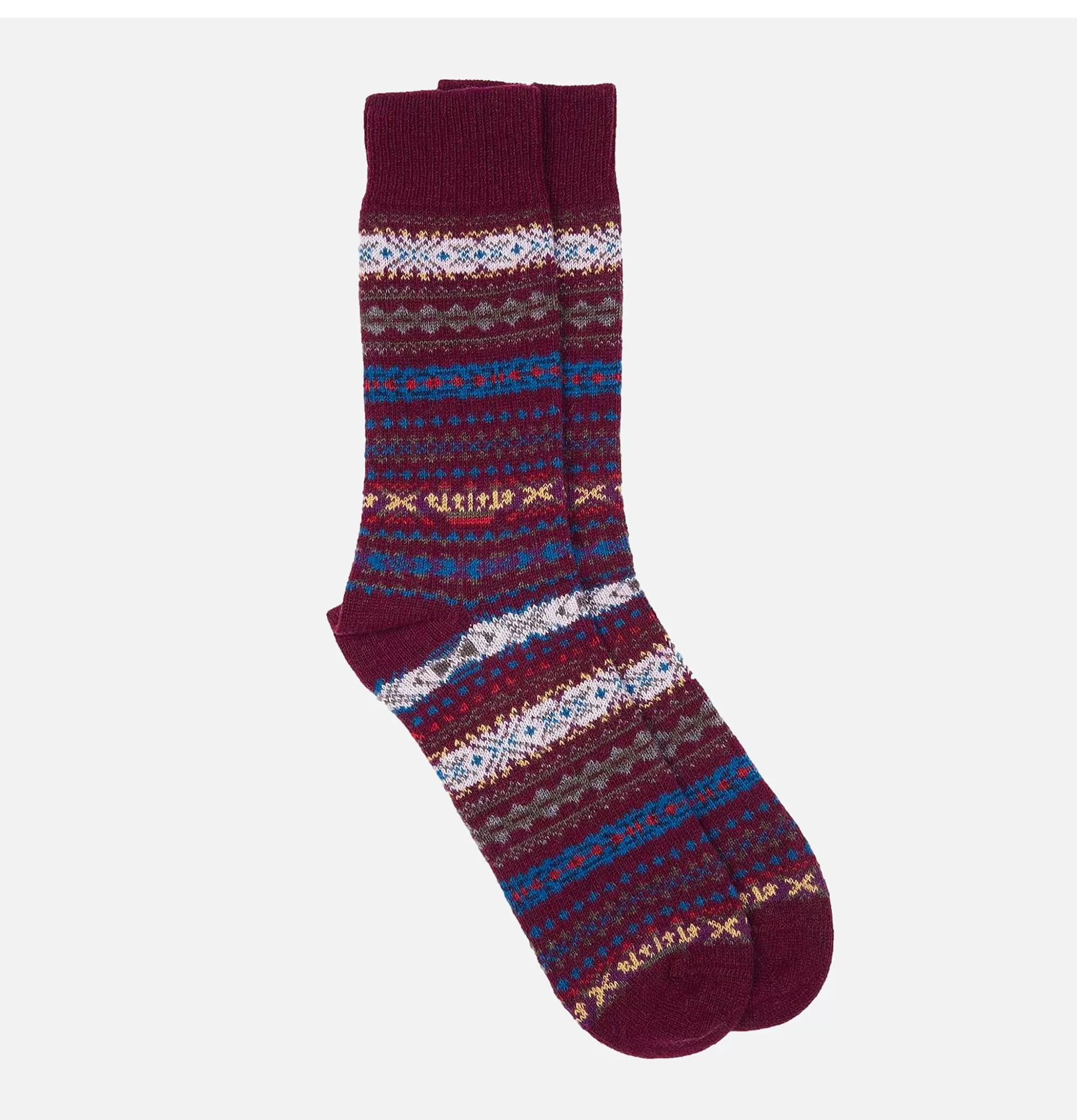 BARBOUR Chaussettes Boyd Burgundy^Homme Chaussettes