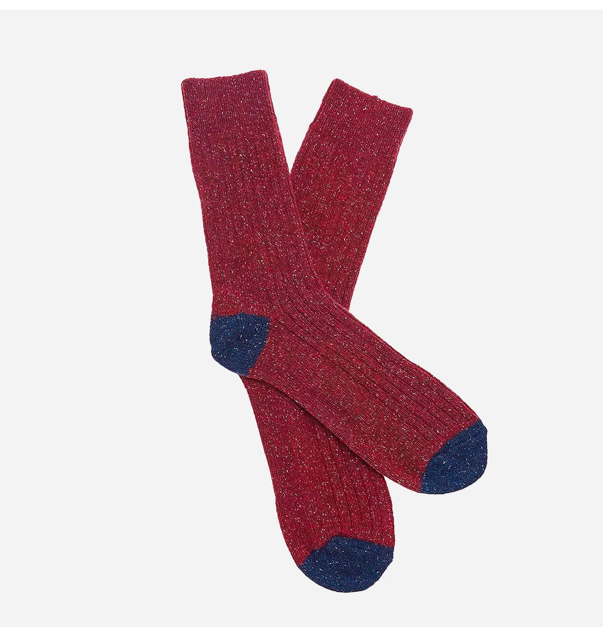 BARBOUR Chaussettes Houghton Red Navy^Homme Chaussettes