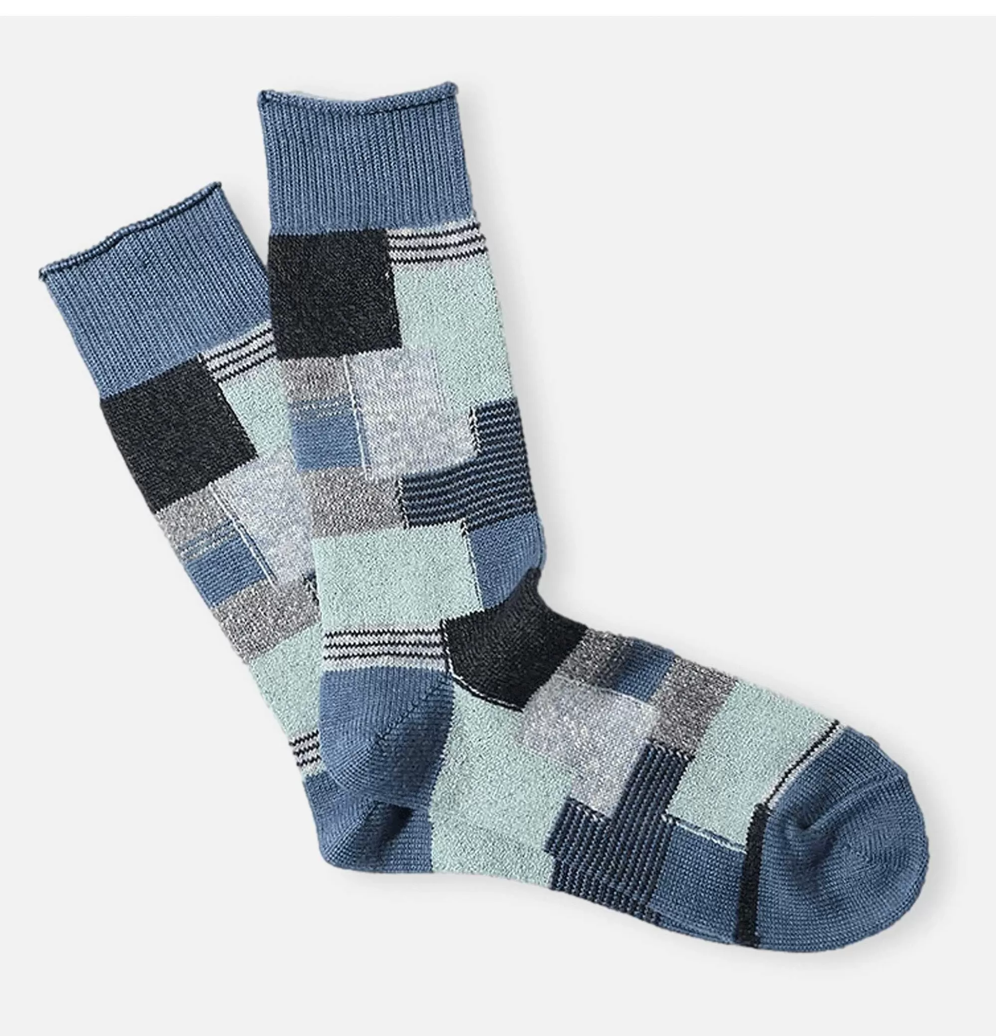 ANONYMOUS ISM Chaussettes Patchwork^Homme Chaussettes