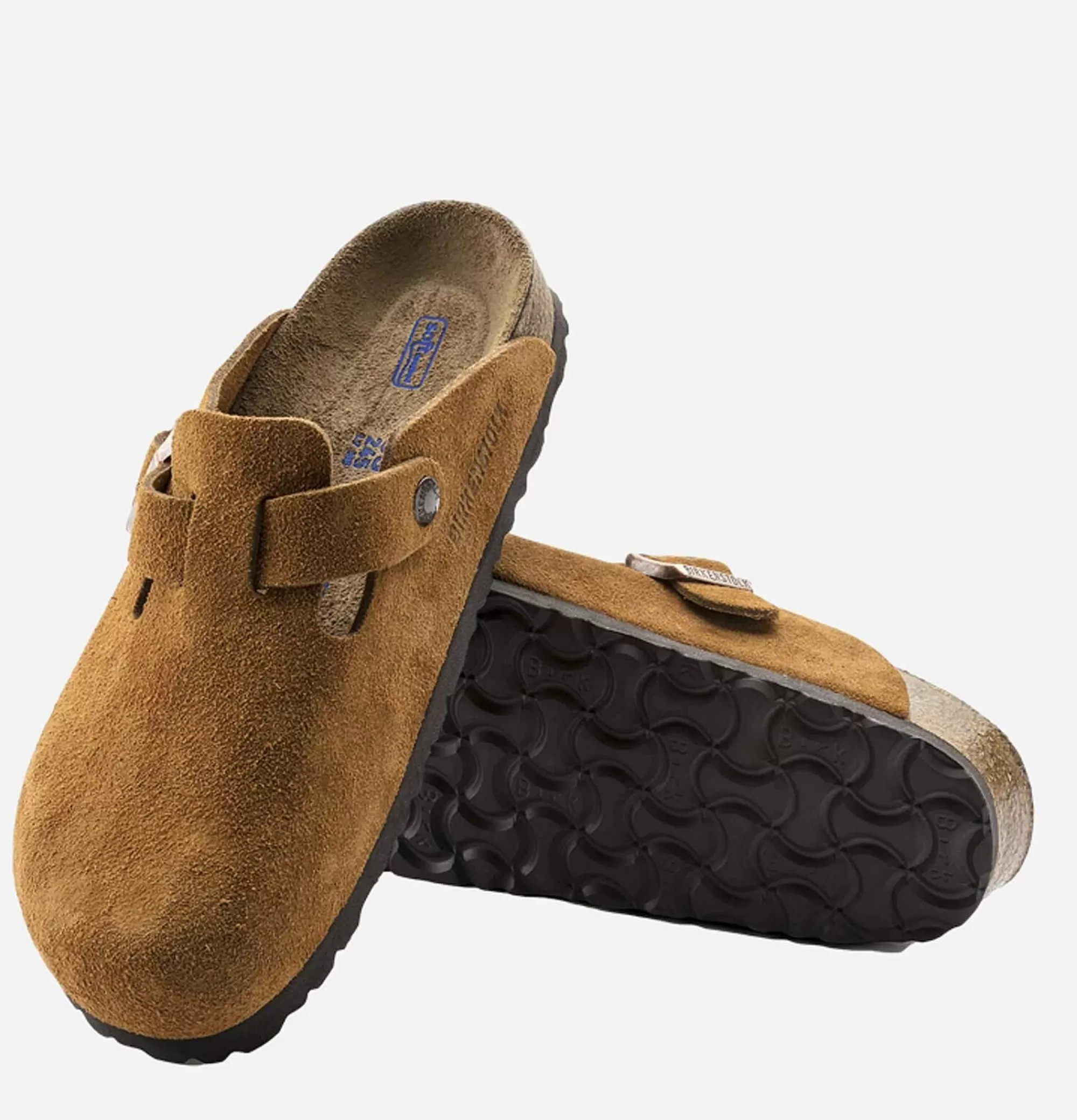 BIRKENSTOCK Chaussures Boston Mink Suede^Homme Sandales