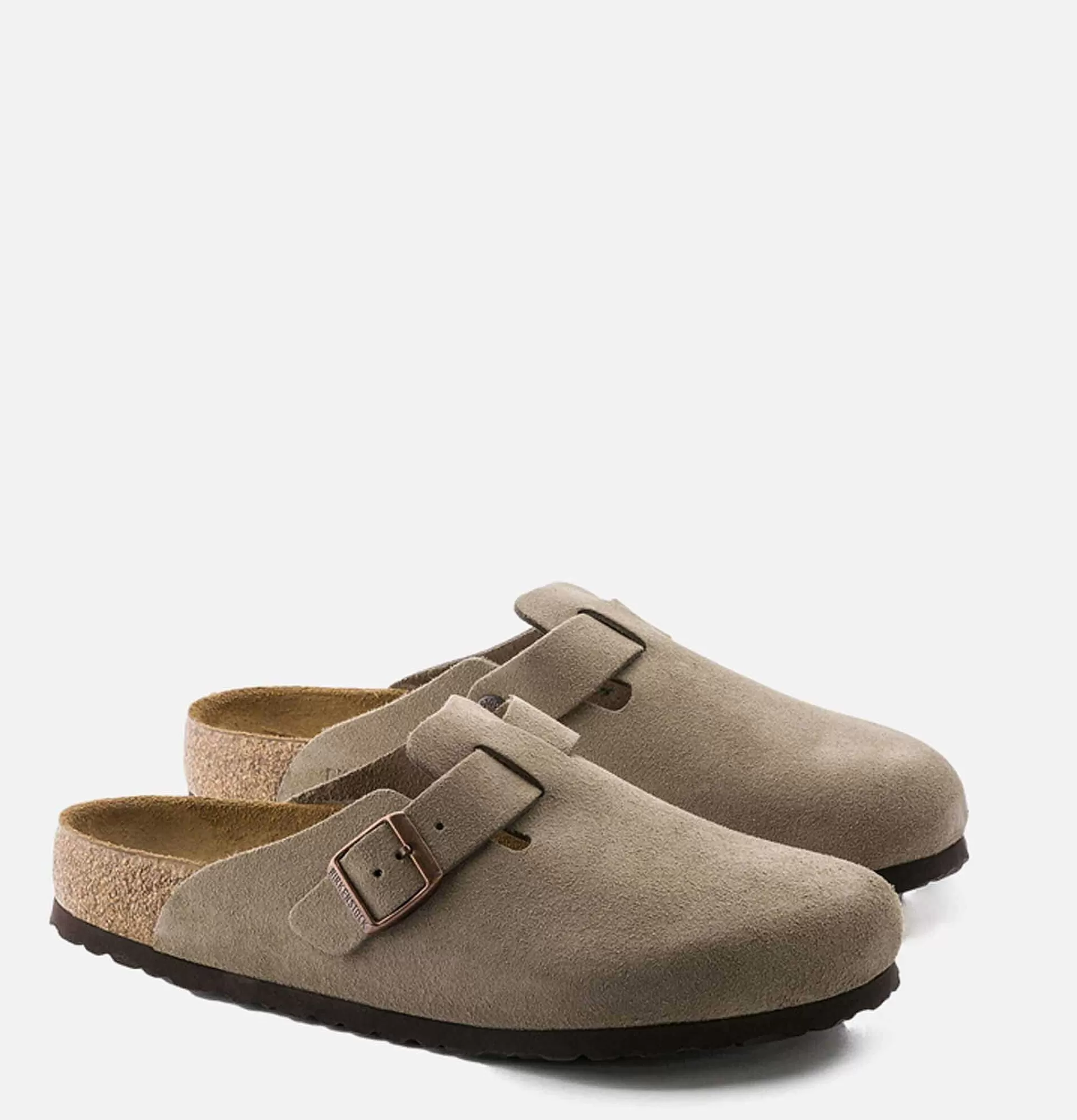 BIRKENSTOCK Chaussures Boston Narrow Taupe^Homme Sandales