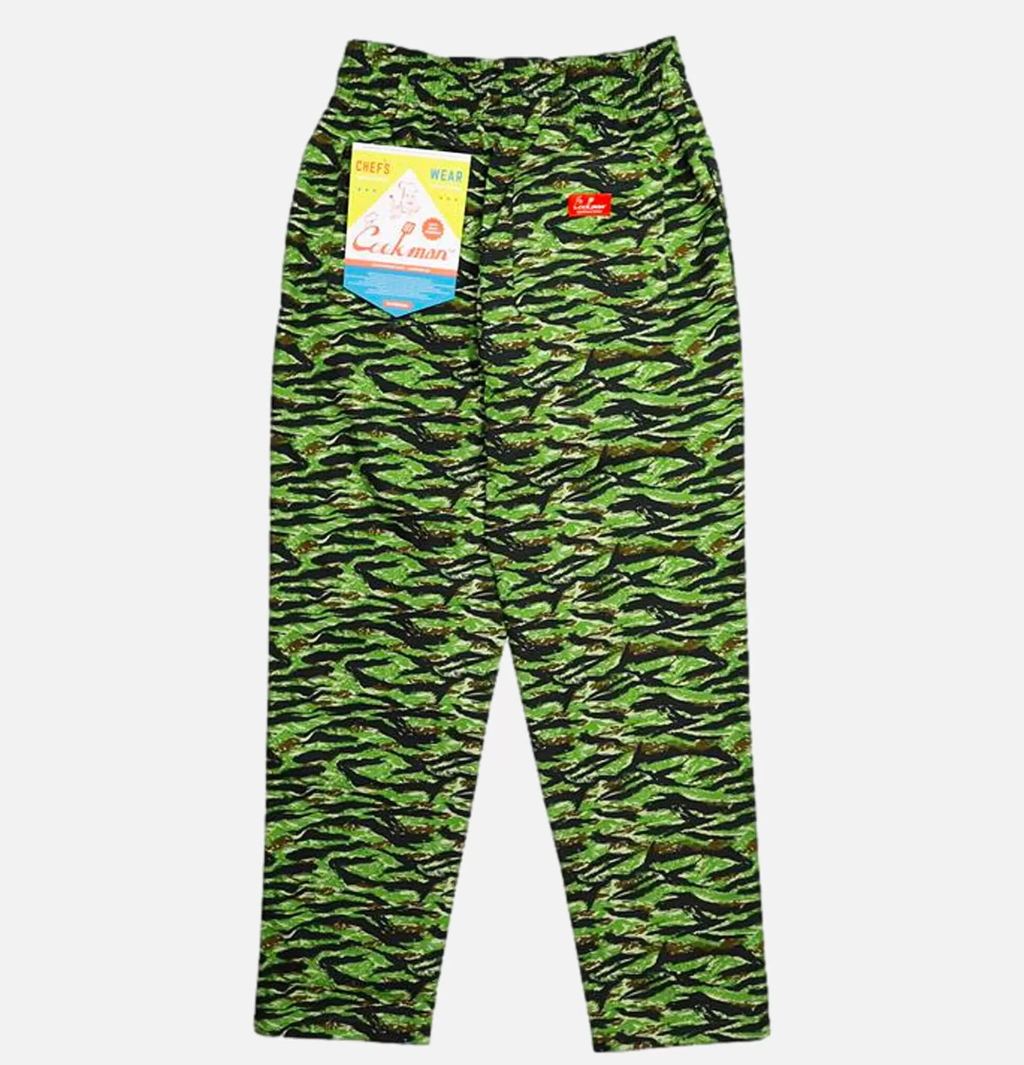 COOKMAN Chef Pant Camo Green^ Pantalons