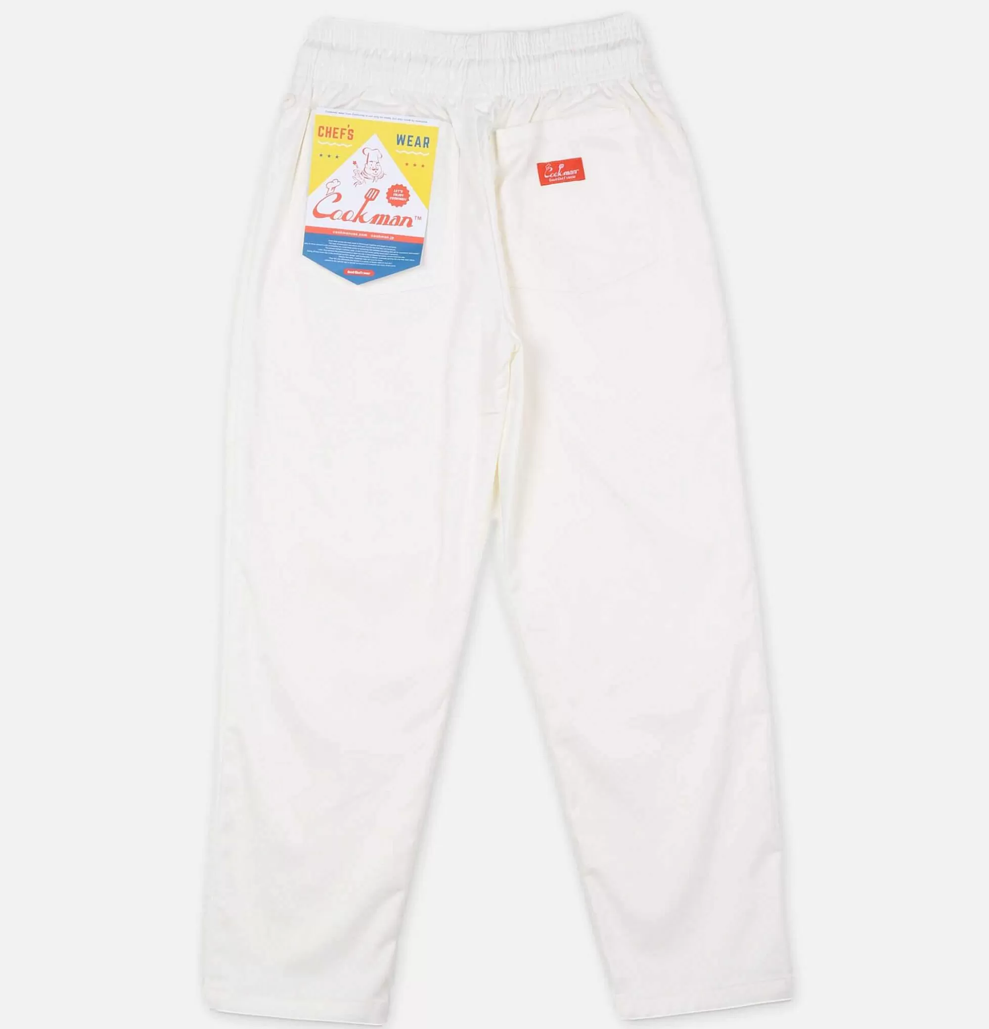 COOKMAN Chef Pant Fry White^ Pantalons