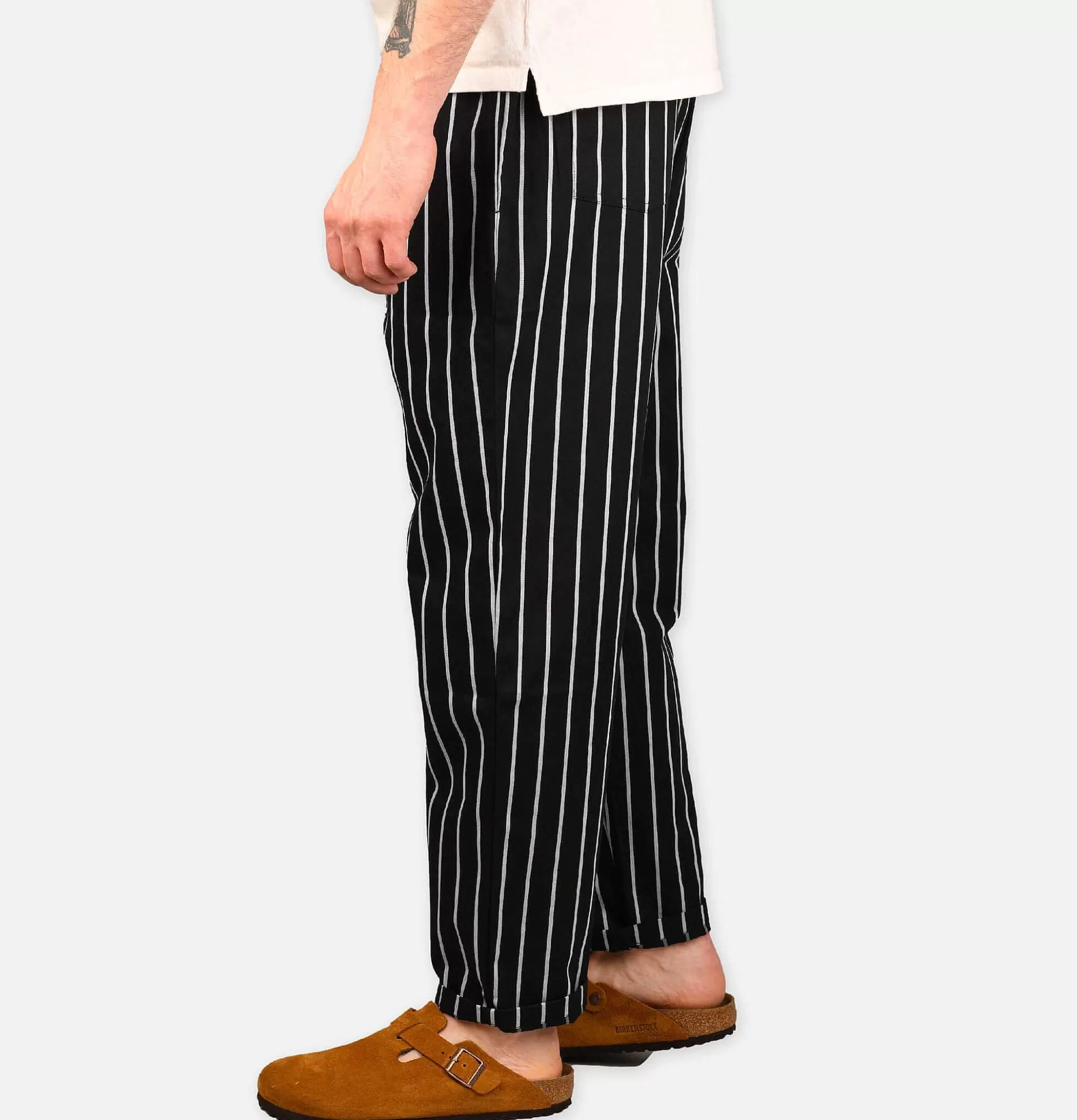 COOKMAN Chef Pant Stripe Black^ Pantalons