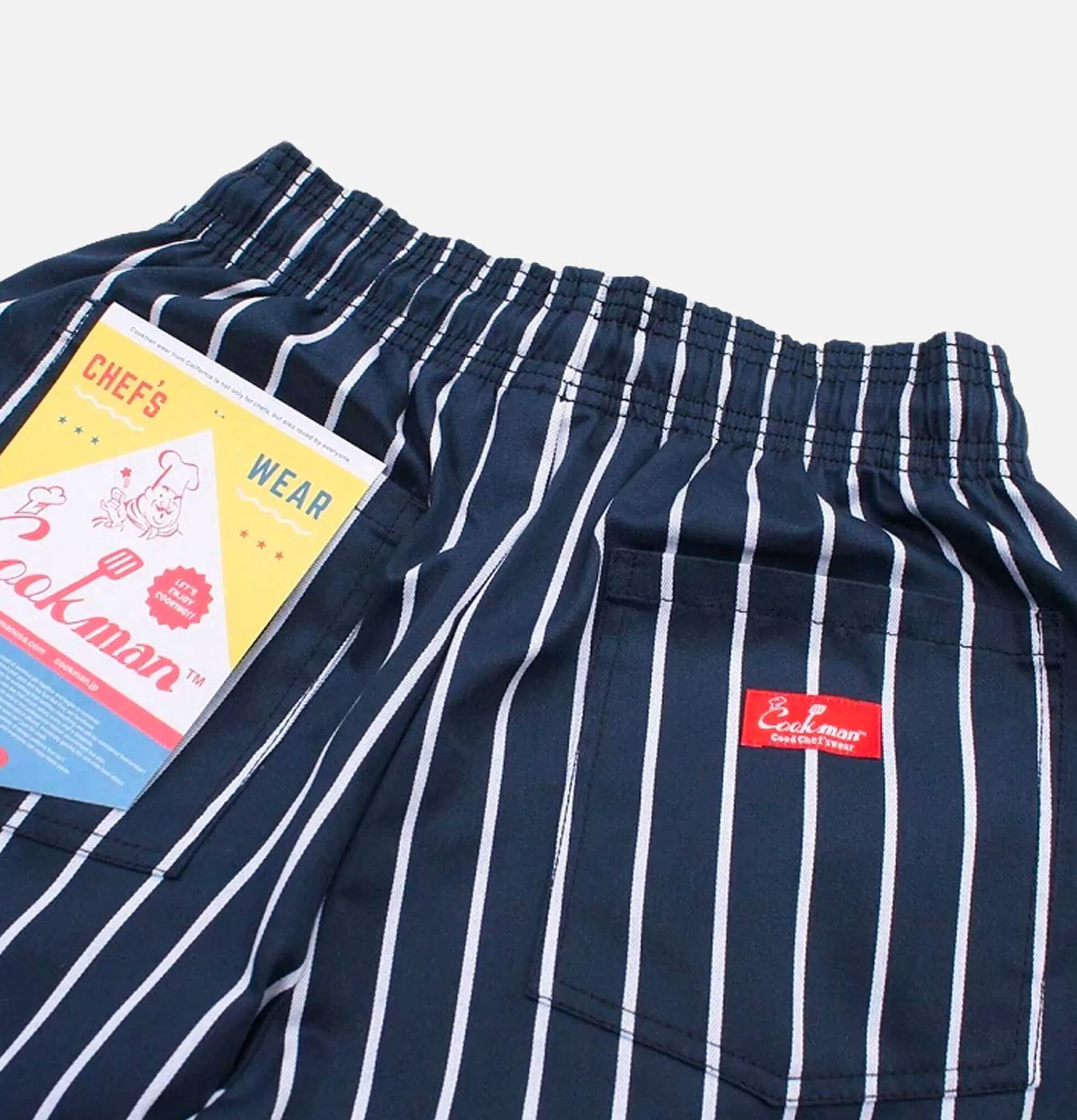 COOKMAN Chef Pant Stripe Navy^ Pantalons