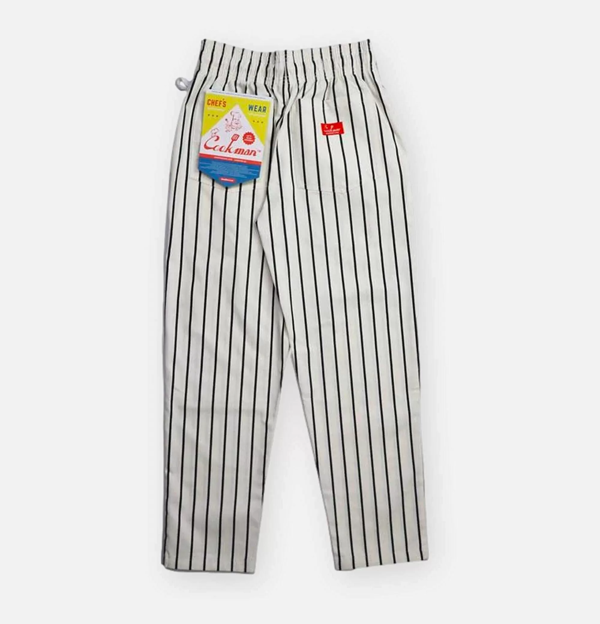 COOKMAN Chef Pant Stripe White^ Pantalons