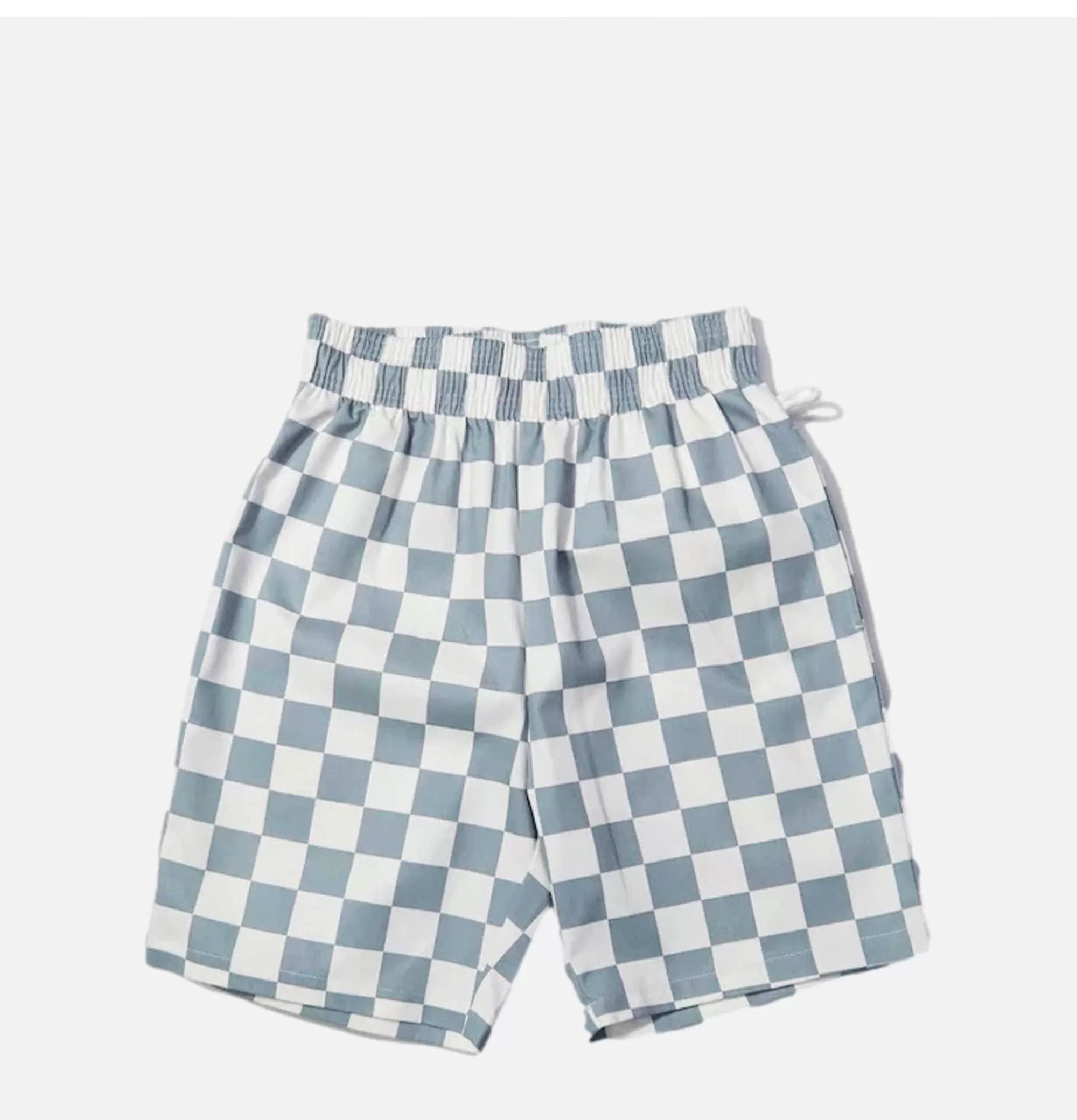 COOKMAN Chef Short Checker Gray^ Shorts