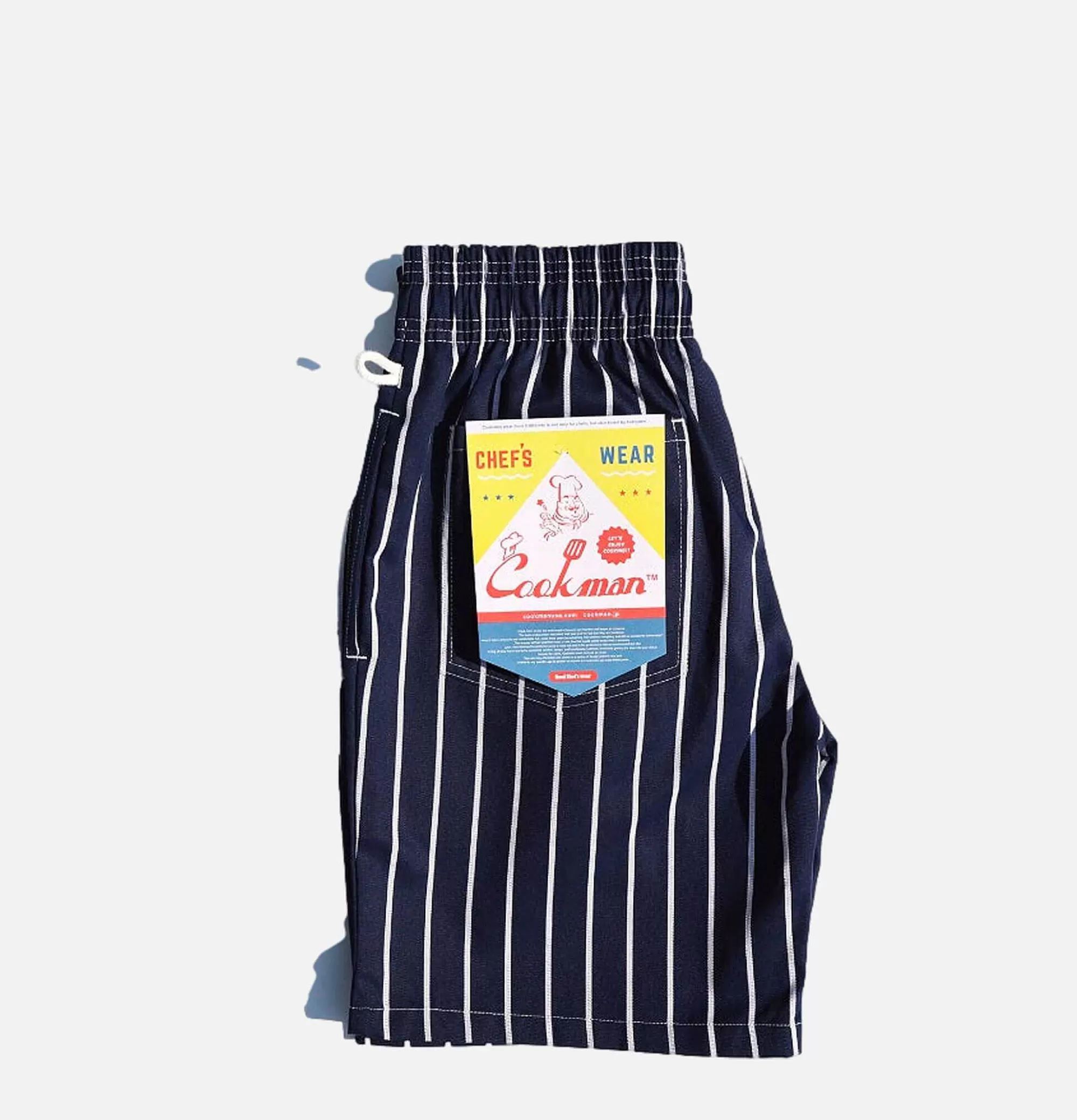 COOKMAN Chef Short Stripe Navy^ Shorts