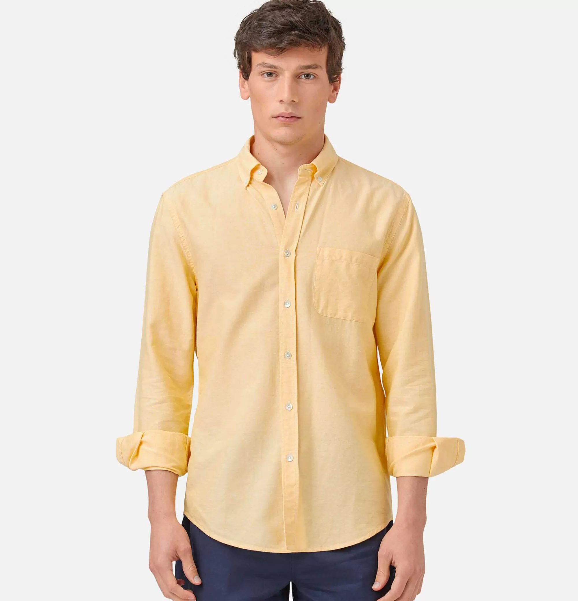 PORTUGUESE FLANNEL Chemise Belavista Yellow^ Chemises & Polos