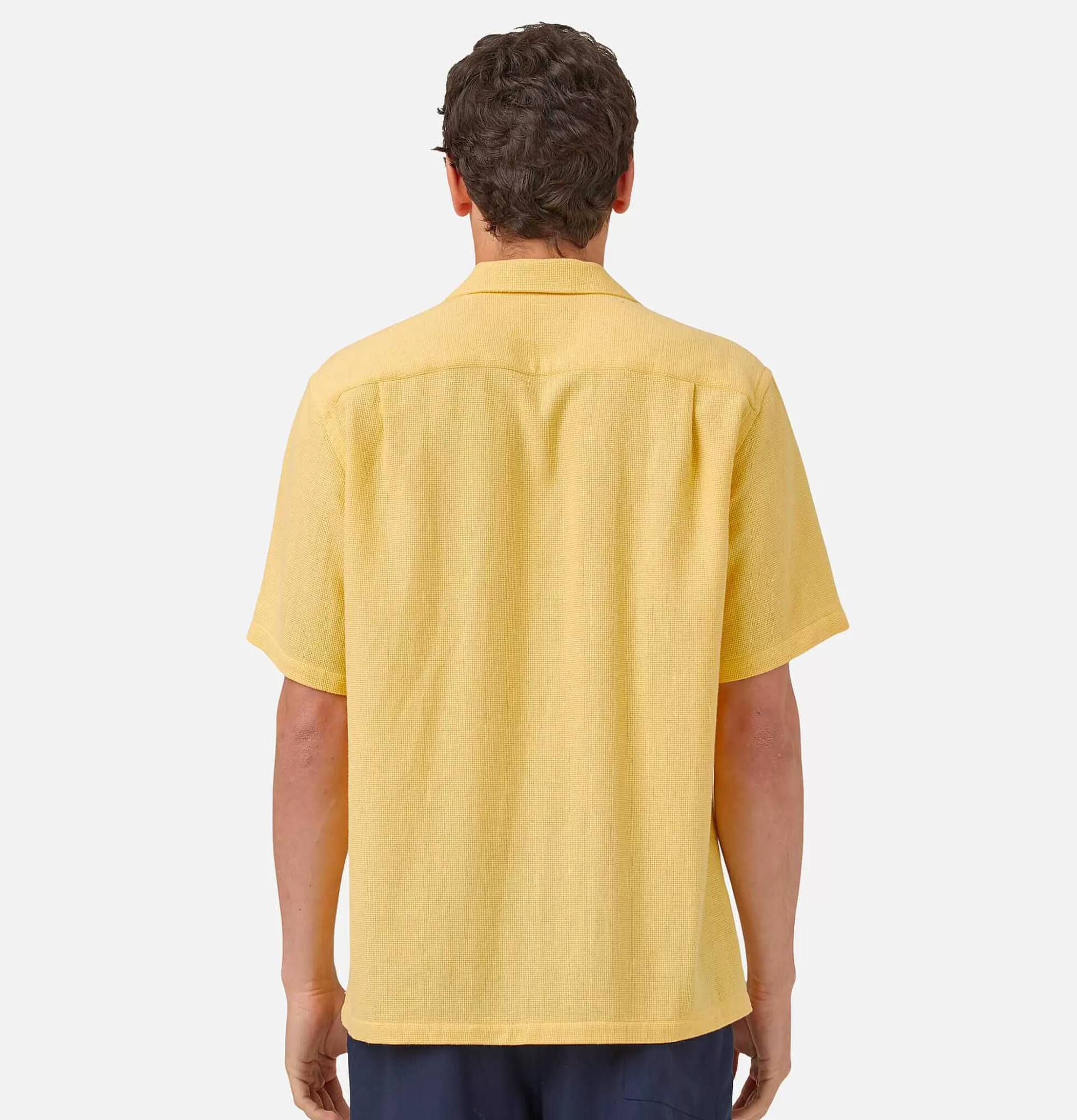 PORTUGUESE FLANNEL Chemise Pique Yellow^ Chemises & Polos