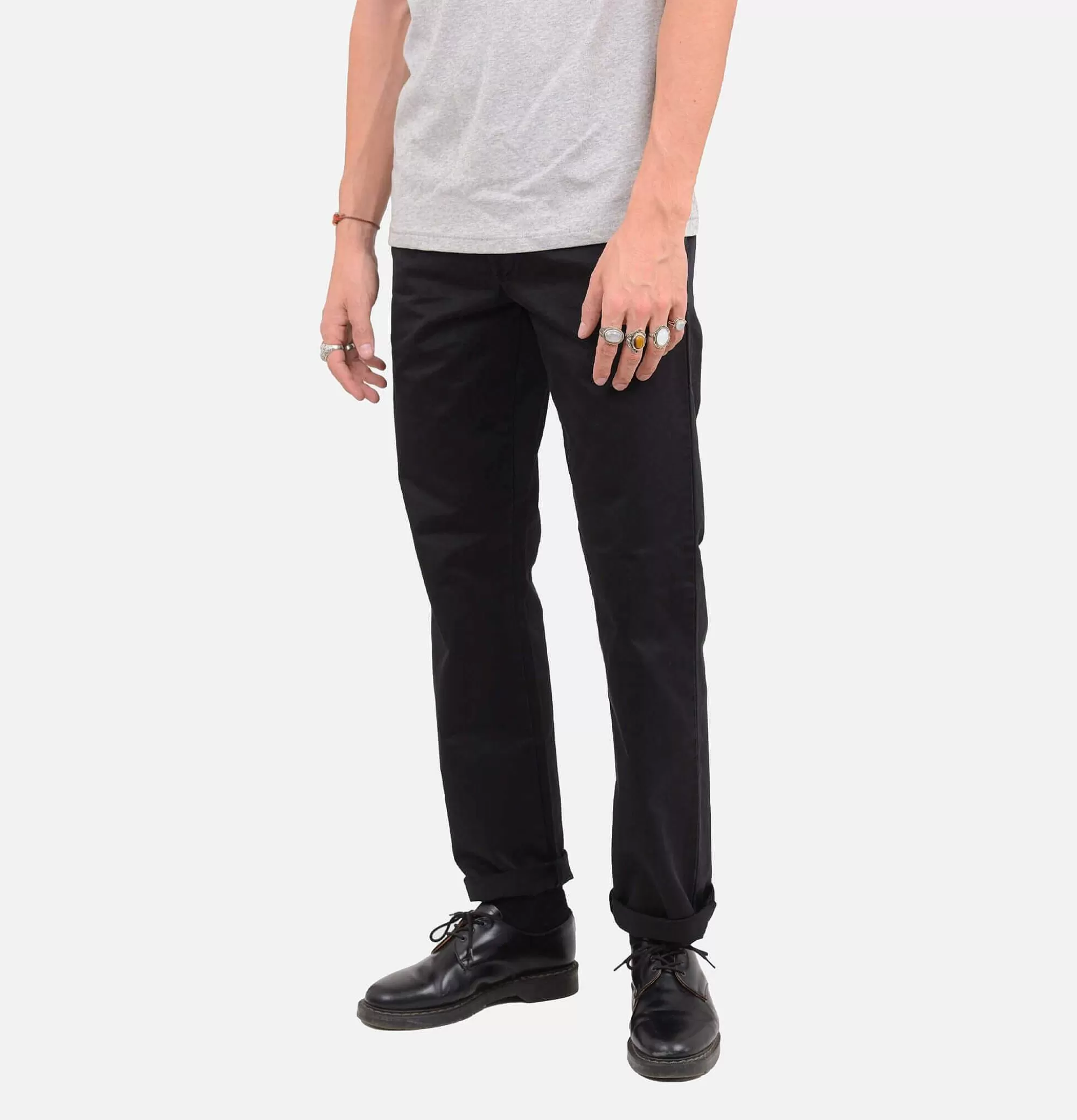 EDWIN Chino Ed-55 Black Rinsed^ Chinos