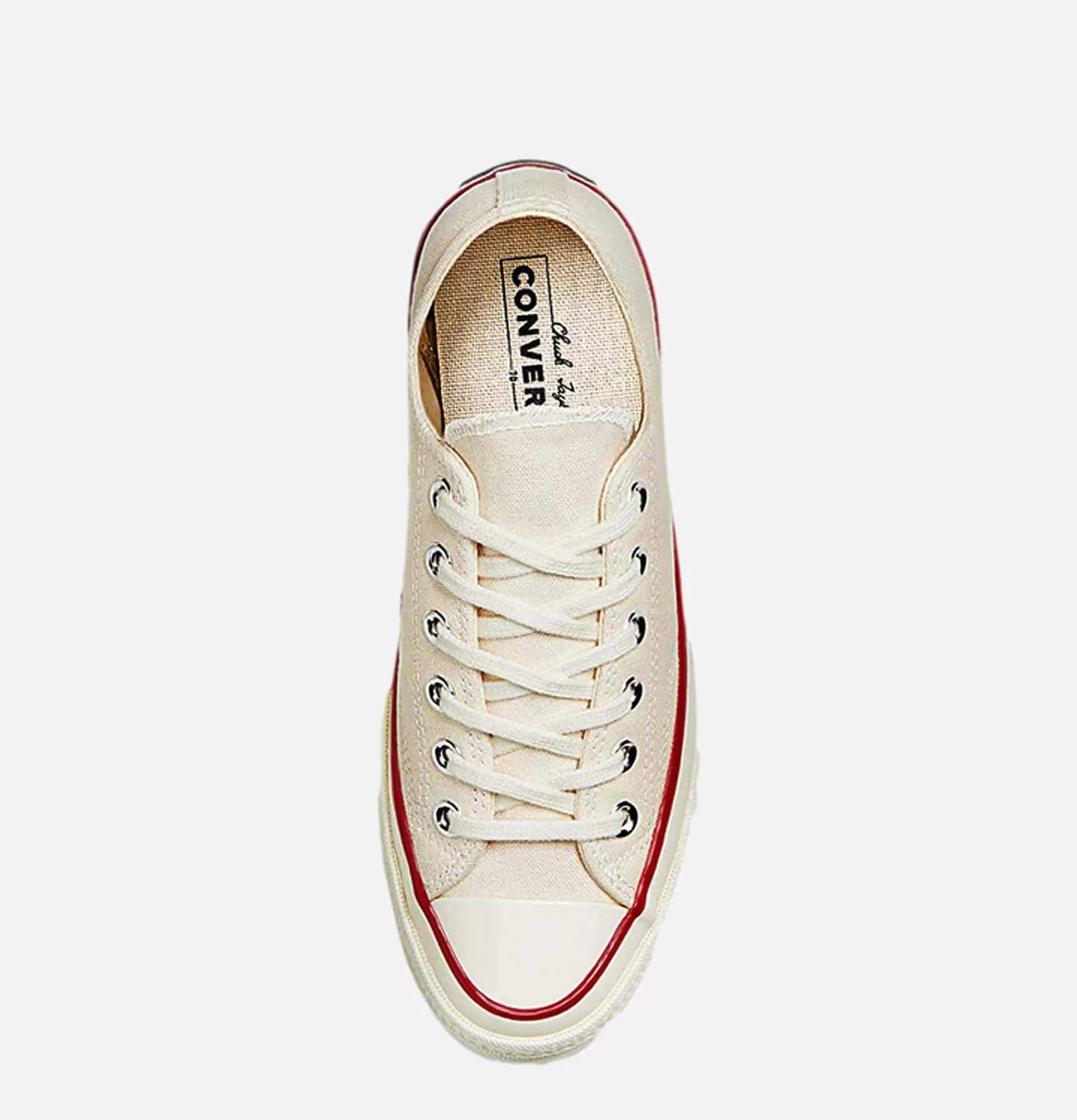 CONVERSE Chuck 70 Low Parchement^Femme Baskets