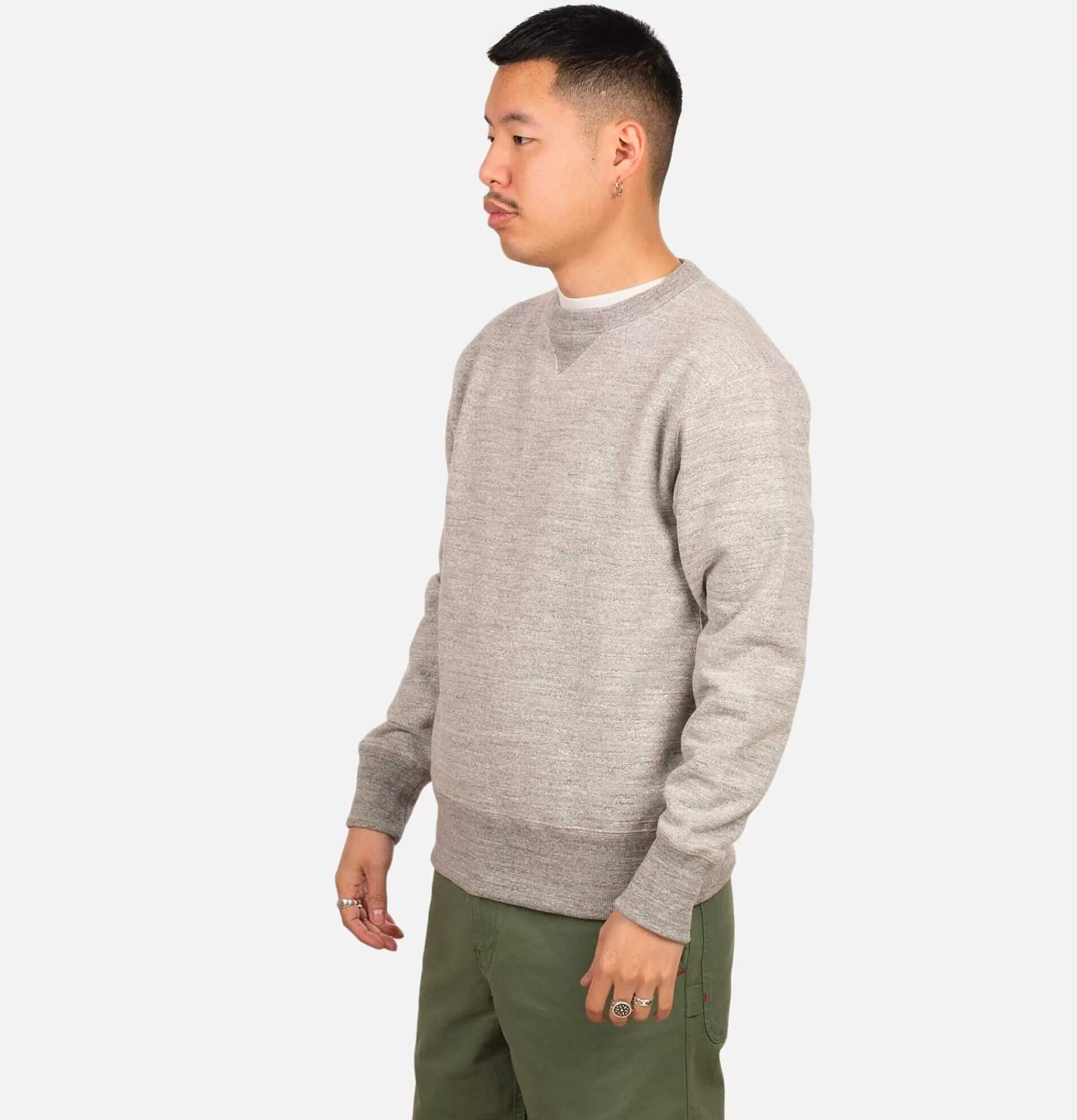 JACKMAN Crewneck Sweater Heather Grey^ Sweats & Polaires