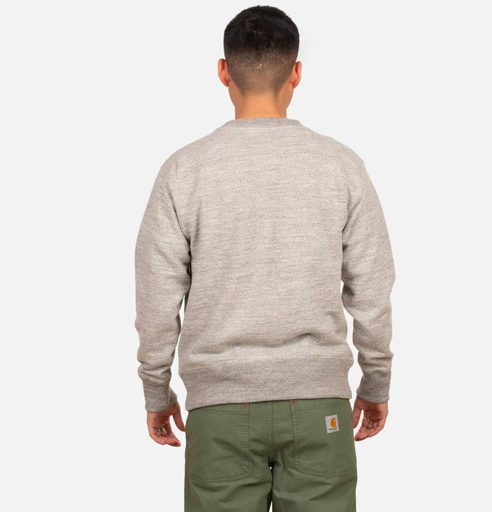 JACKMAN Crewneck Sweater Heather Grey^ Sweats & Polaires