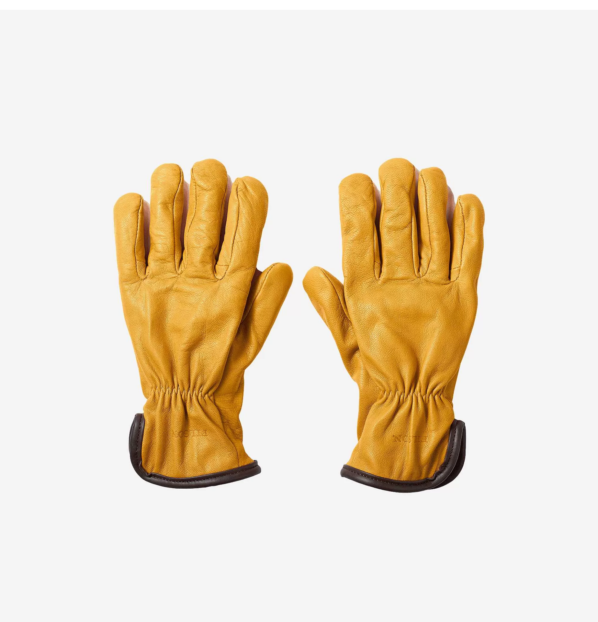 FILSON Deerskin Lined Gloves Tan^ Gants • Bonnets • Echarpes