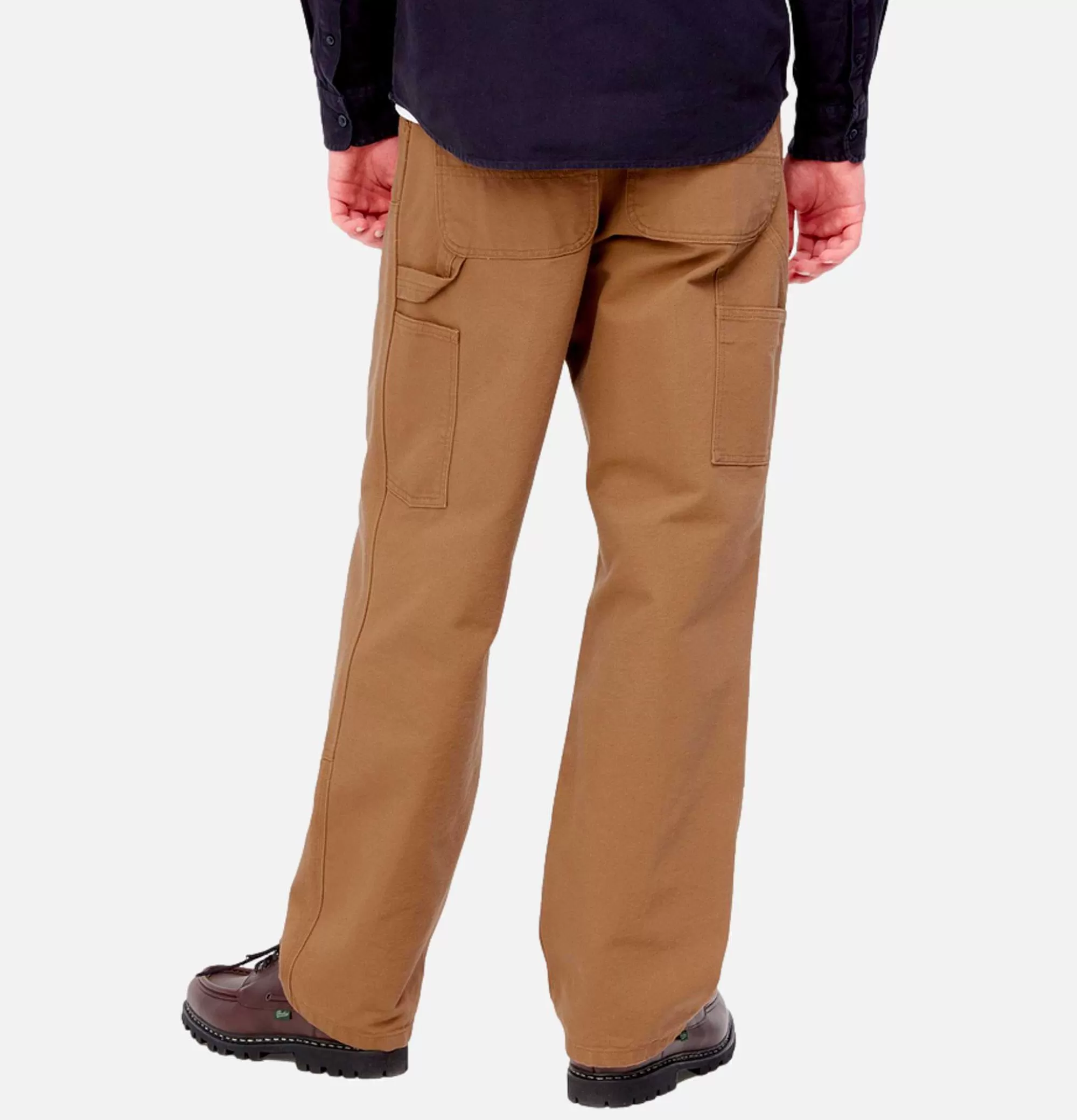 CARHARTT WIP Double Knee Pant Deep H Brown^ Chinos