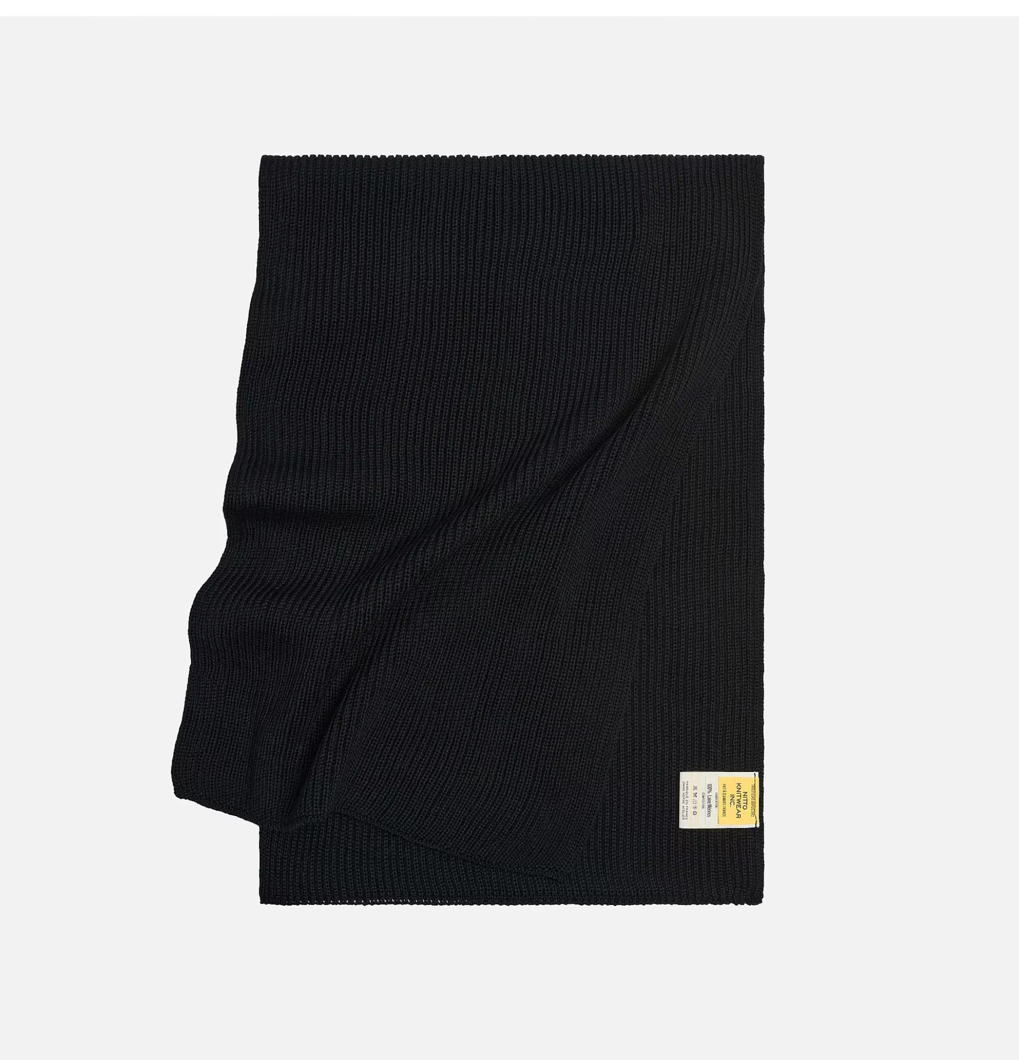 NITTO KNITWEAR Echarpe Loris Black^ Gants • Bonnets • Echarpes