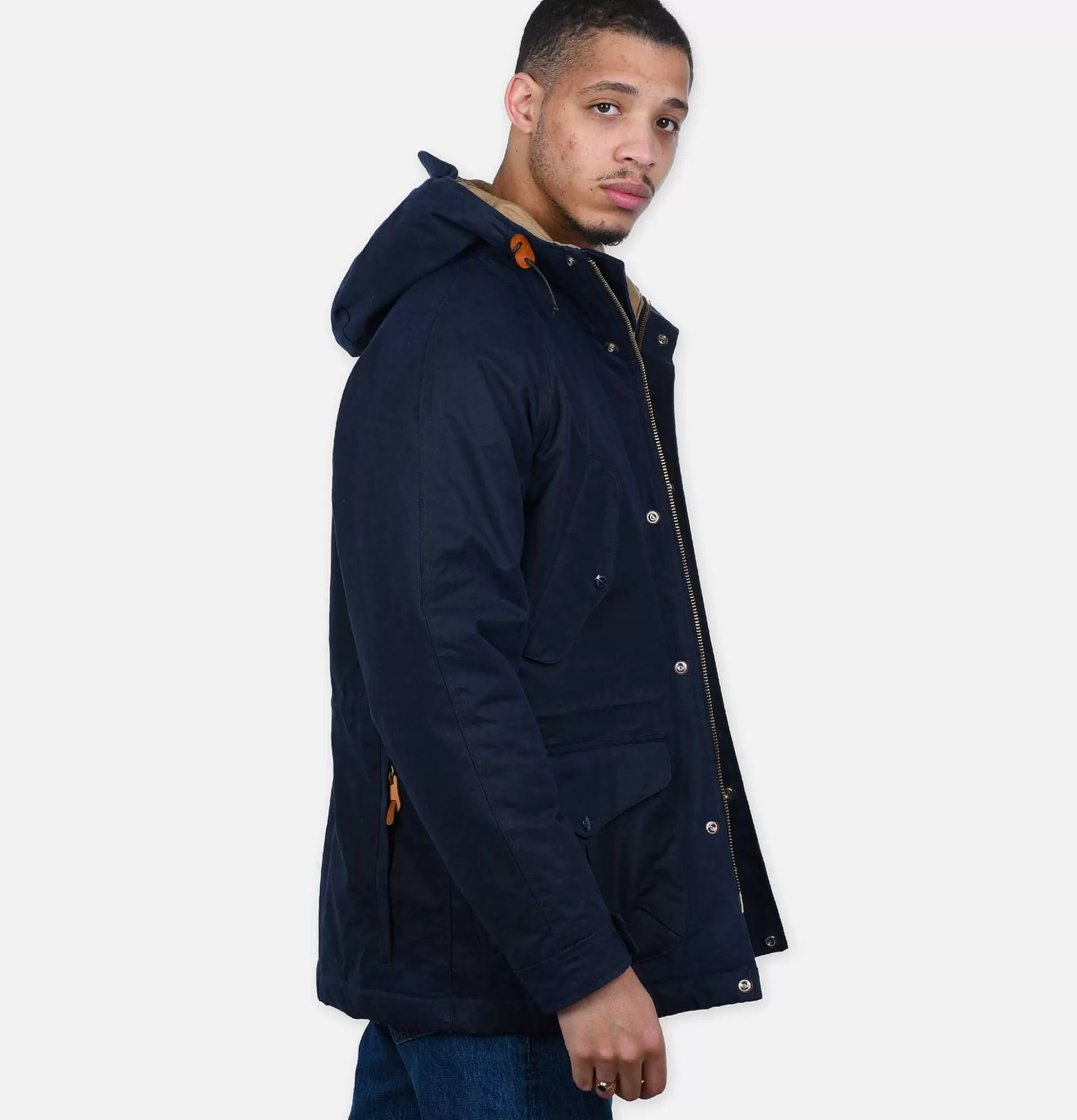 MANIFATTURA CECCARELLI Fisherman Parka Navy^ Blousons & Manteaux