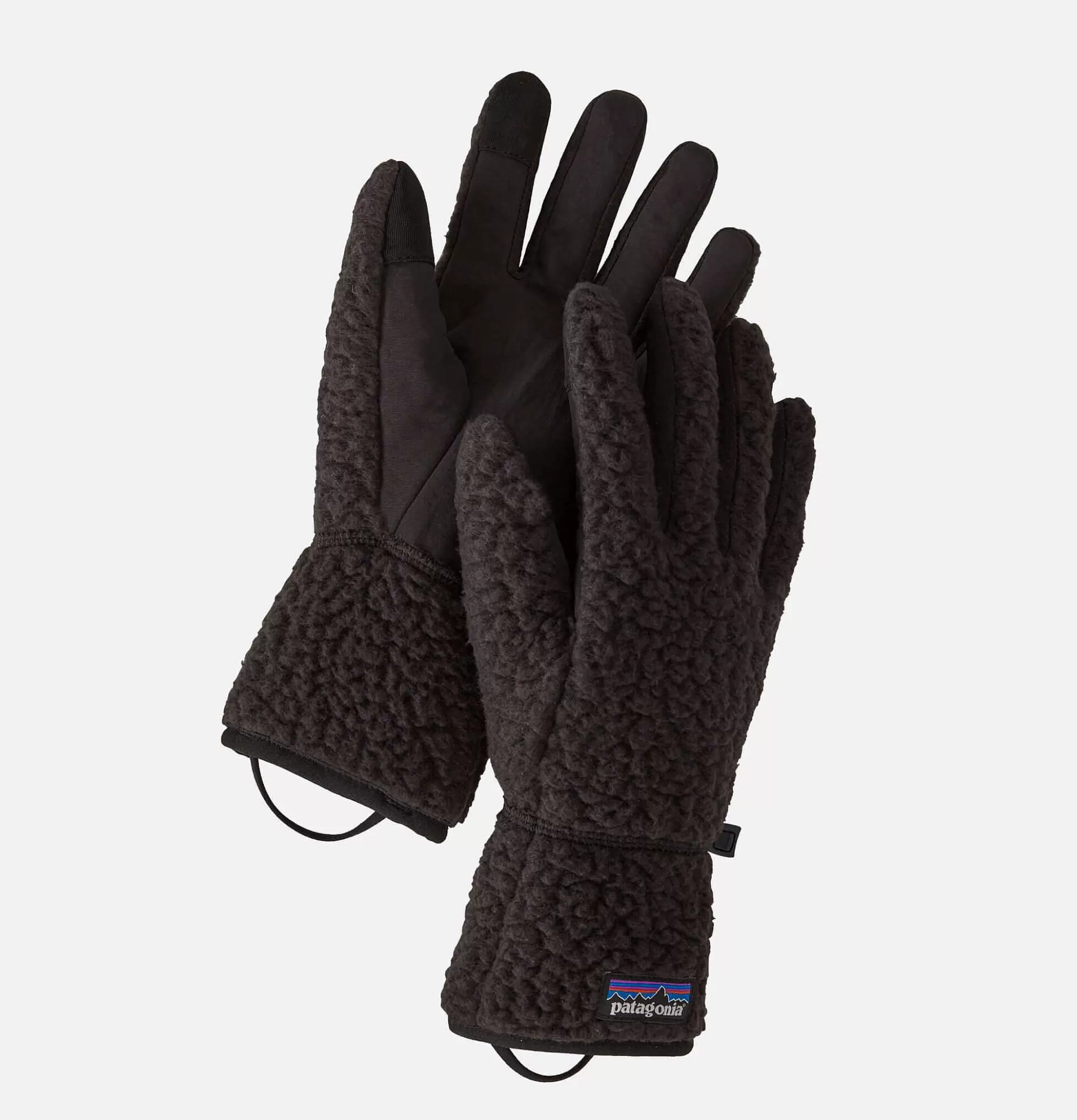 PATAGONIA ACCESSORIES Gant Retro Pile Black^ Gants • Bonnets • Echarpes