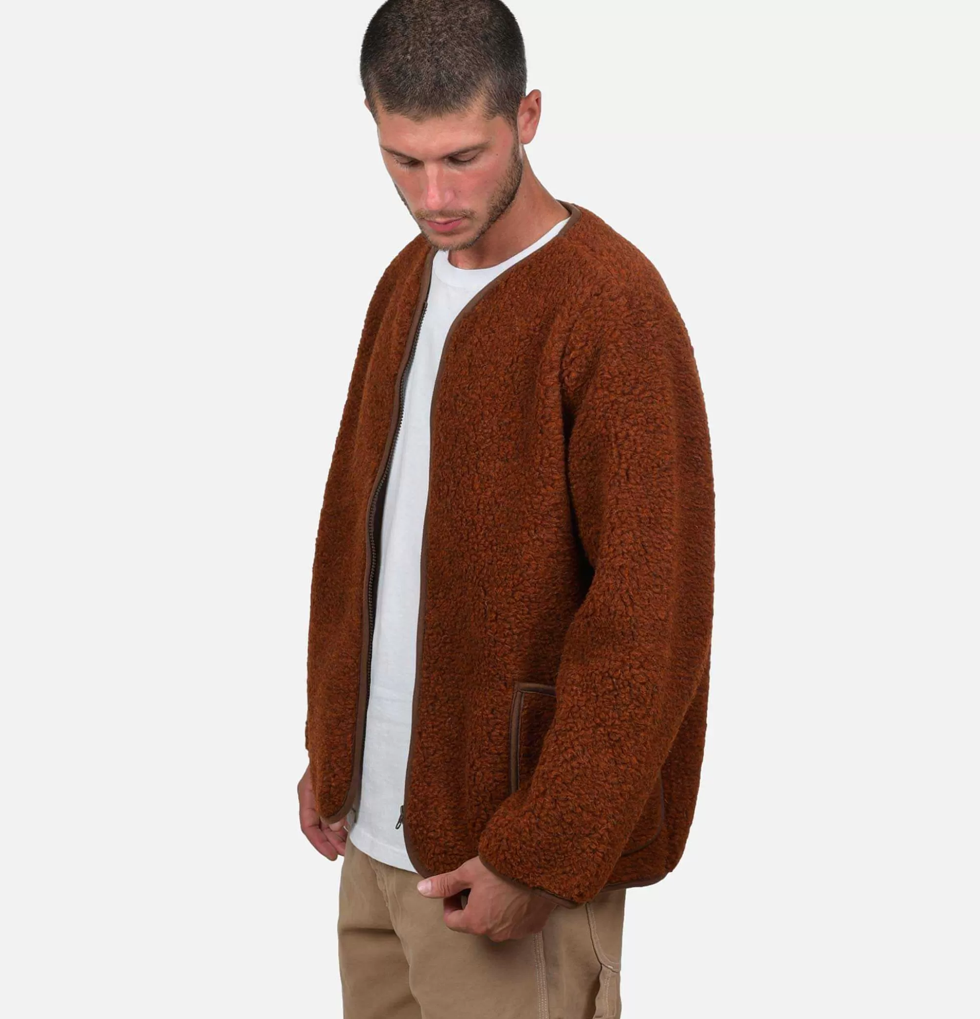 COLDBREAKER Gilet Nordeen Cognac^ Sweats & Polaires