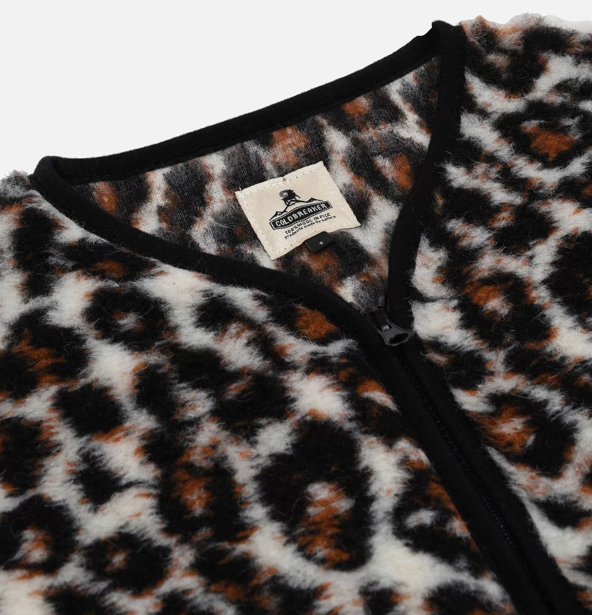 COLDBREAKER Gilet Nordeen Leopard^ Sweats & Polaires