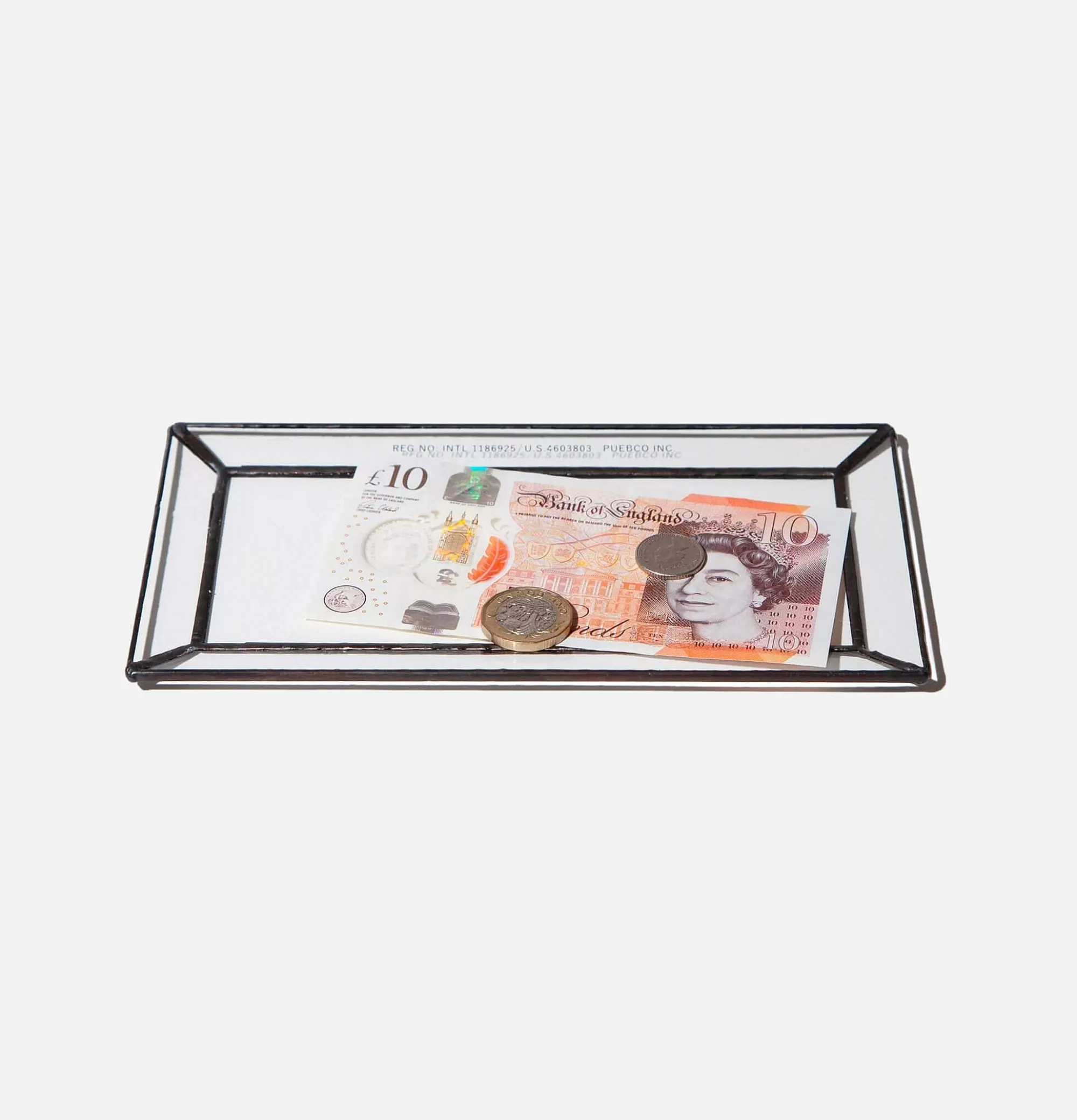 PUEBCO Glass Tray^ Maison