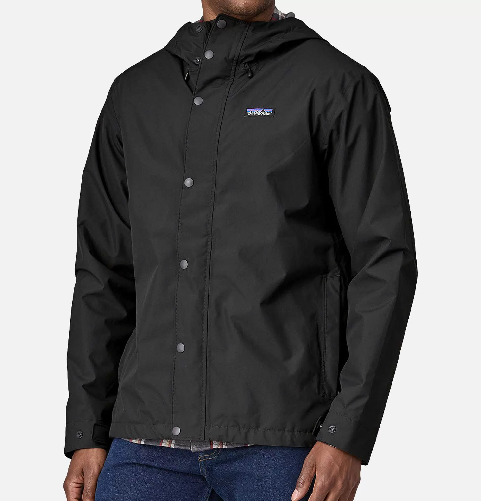 PATAGONIA Jackson Glacier Rain Jacket Ink Black^ Blousons & Manteaux