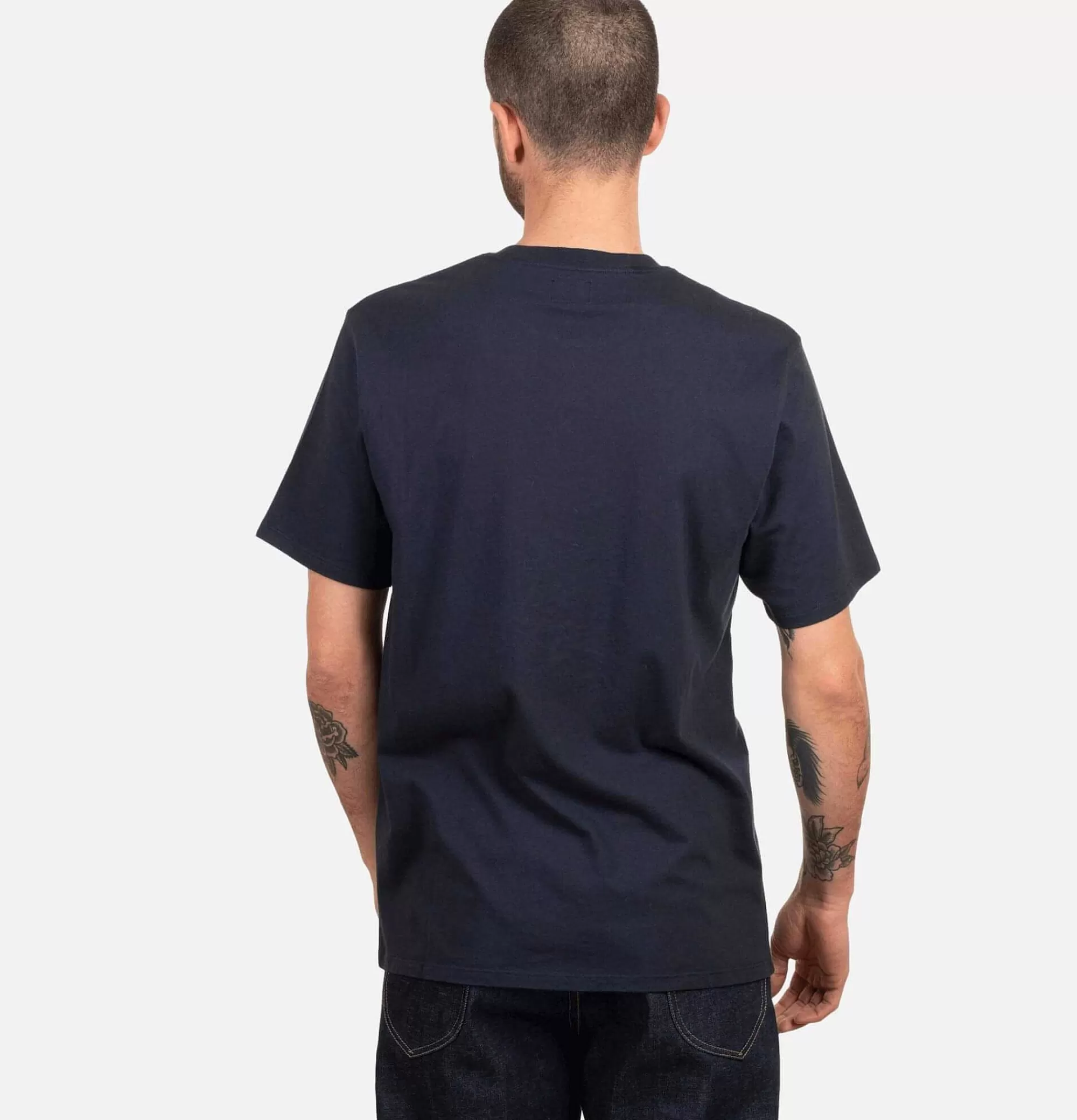 EDWIN Japanese Sun Tee Shirt Navy^ T-Shirts