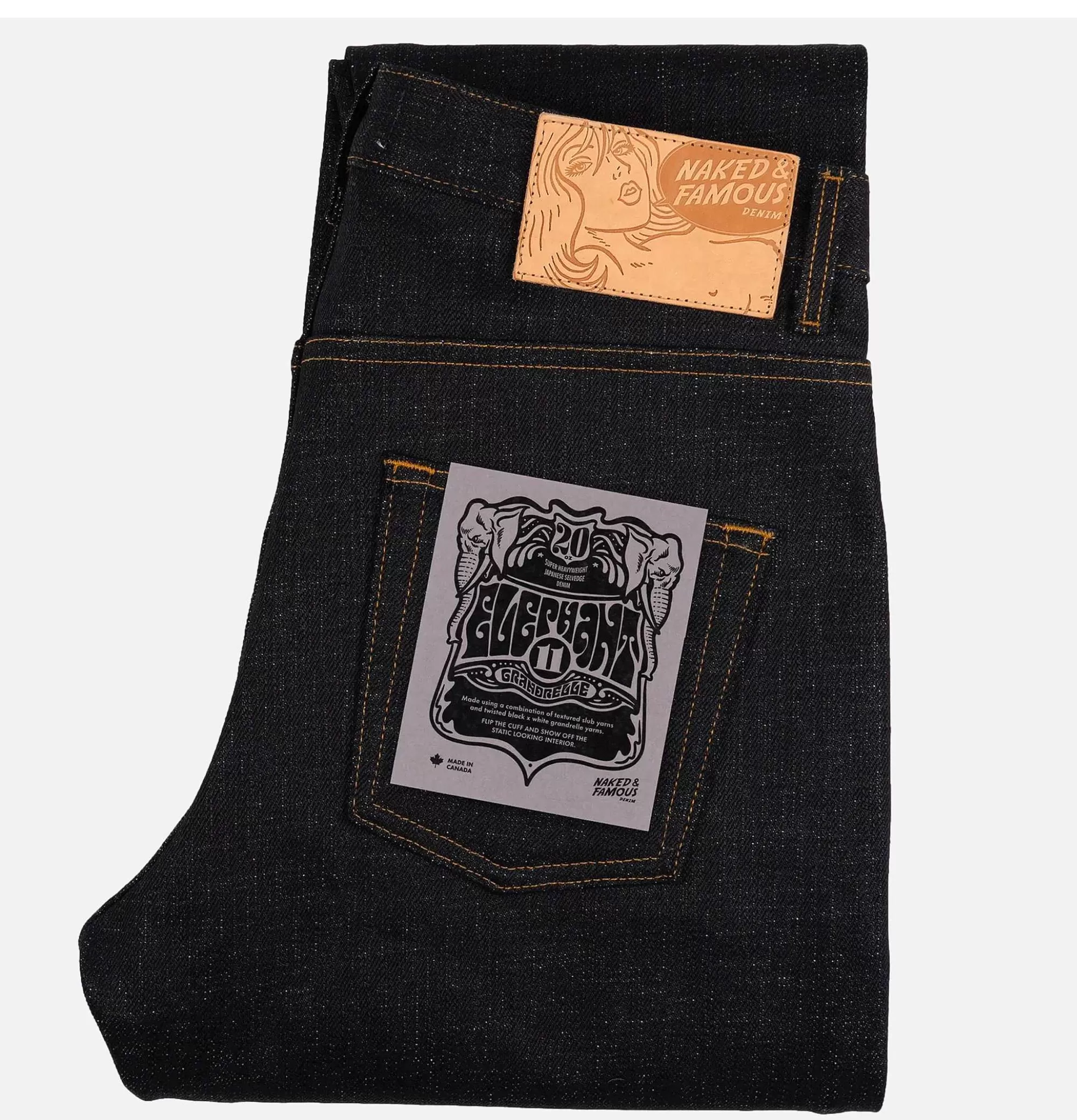 NAKED & FAMOUS Jean Easy Guy Elephant 11^ Jeans