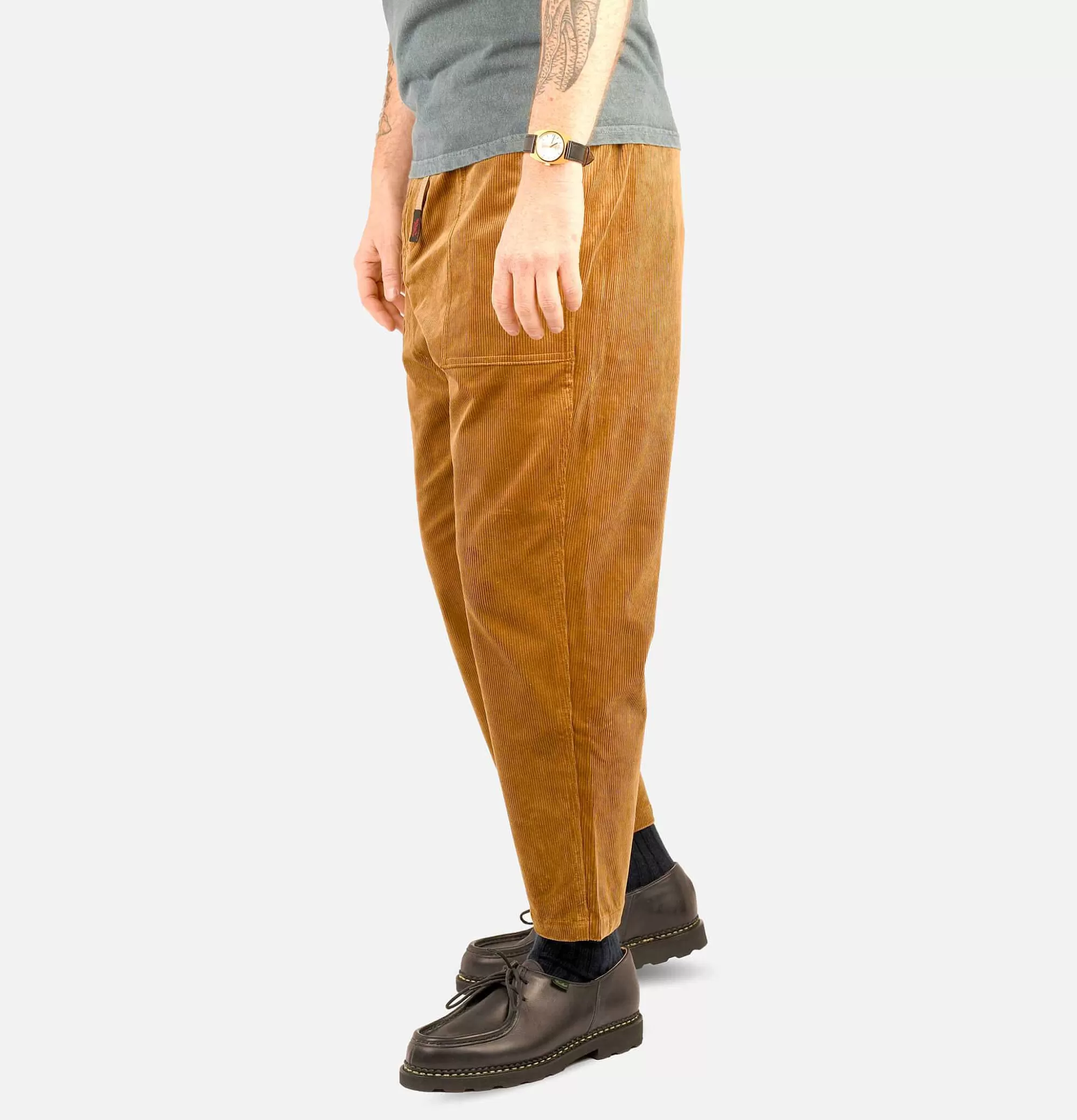 GRAMICCI Loose Tapered Pant Cord Mocha^ Pantalons