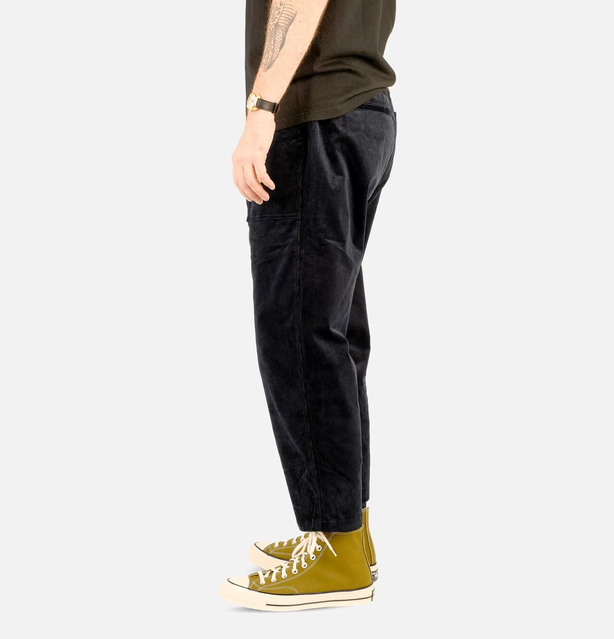 GRAMICCI Loose Tapered Pant Cord Navy^ Pantalons