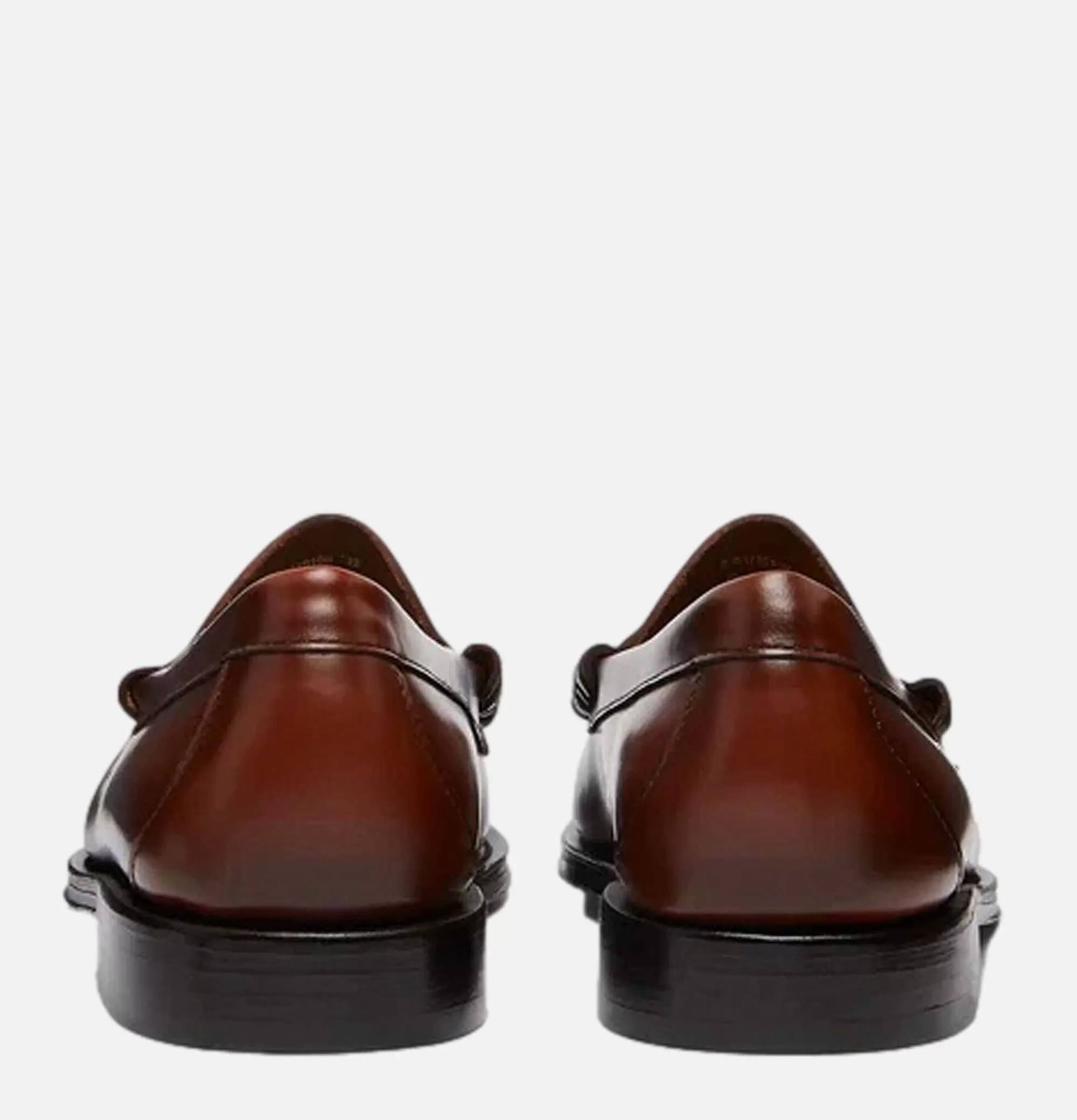 G.H. BASS Mocassin Larson Weejun Chocolate^Homme Autres