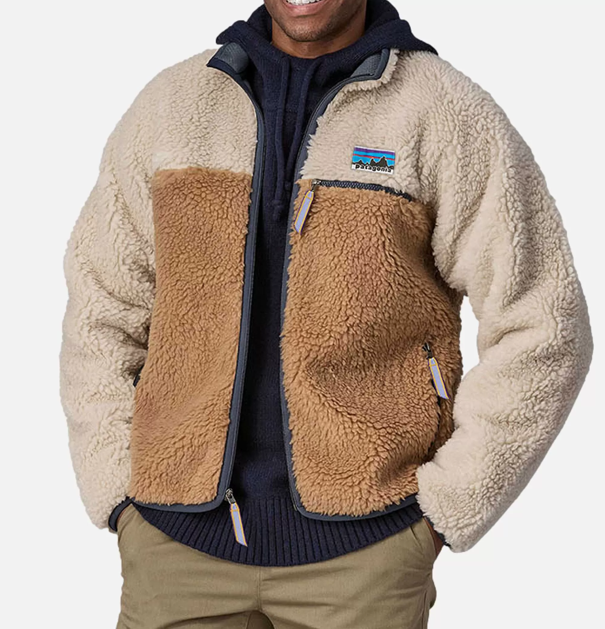 PATAGONIA Natural Blend Retro X Jacket Brown^ Sweats & Polaires