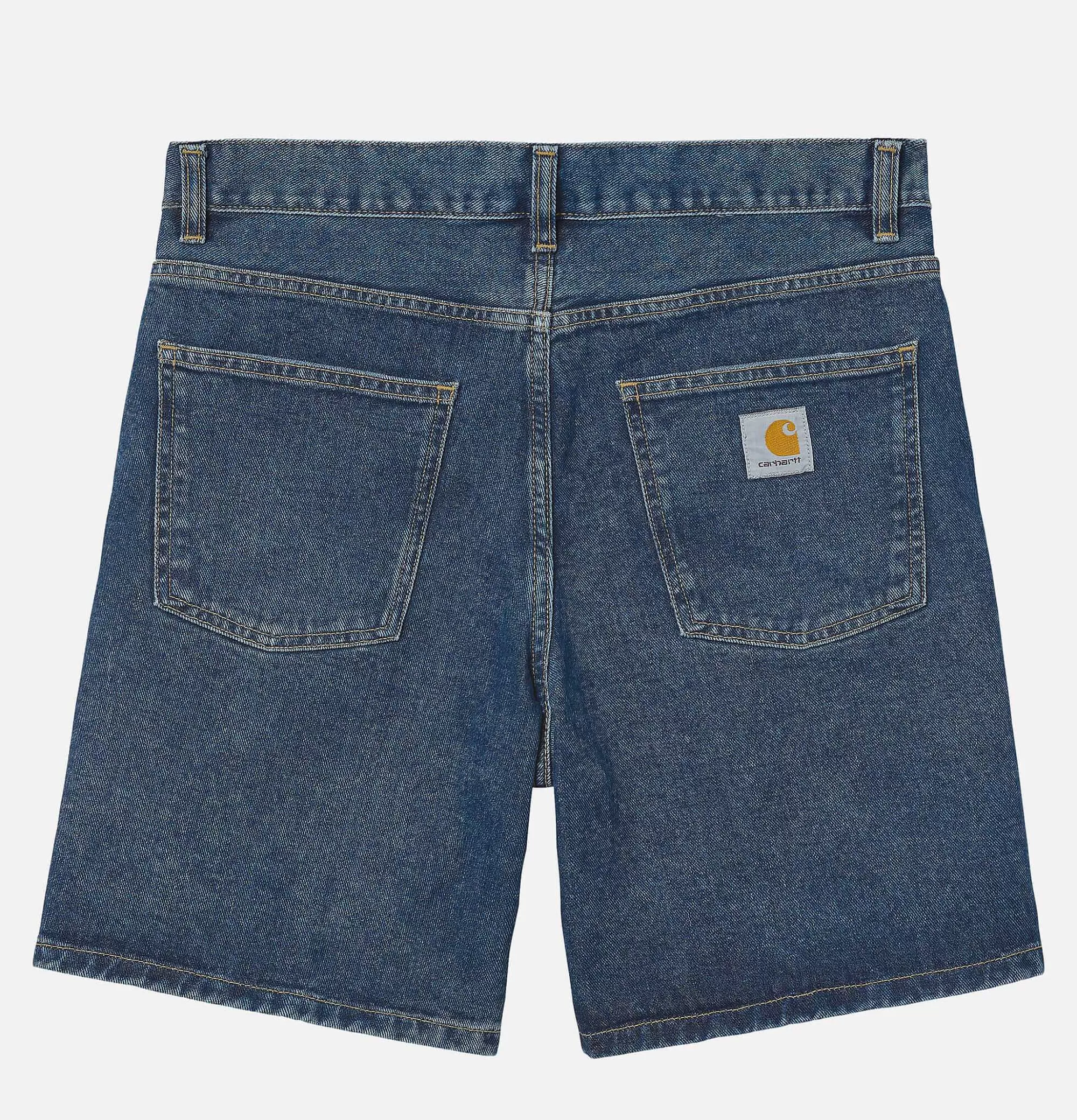 CARHARTT WIP Newel Short Blue Stone Washed^ Shorts